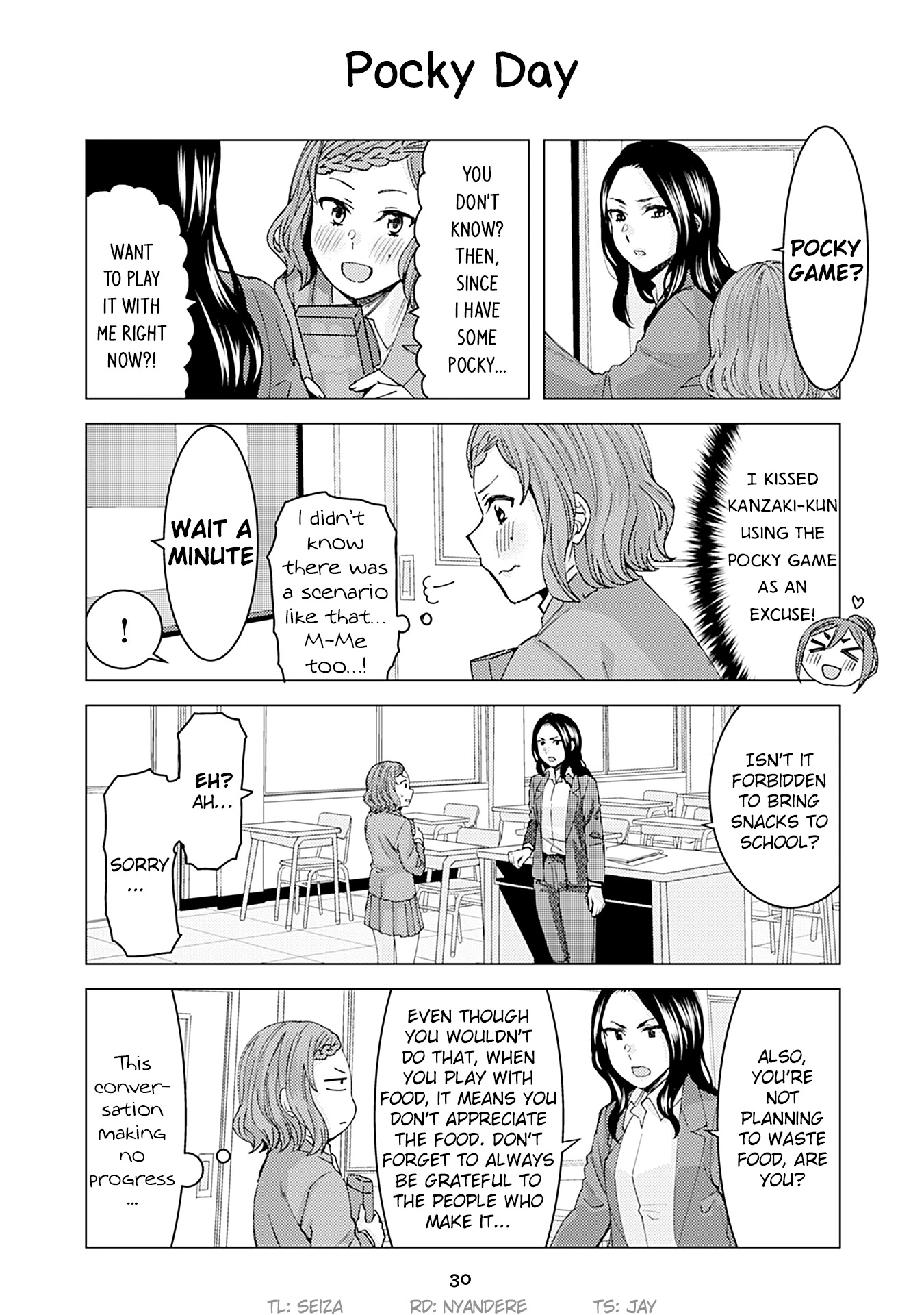 Kusanagi-sensei Is Being Tested Chapter 142 page 2 - Chapter 142: Pocky Day