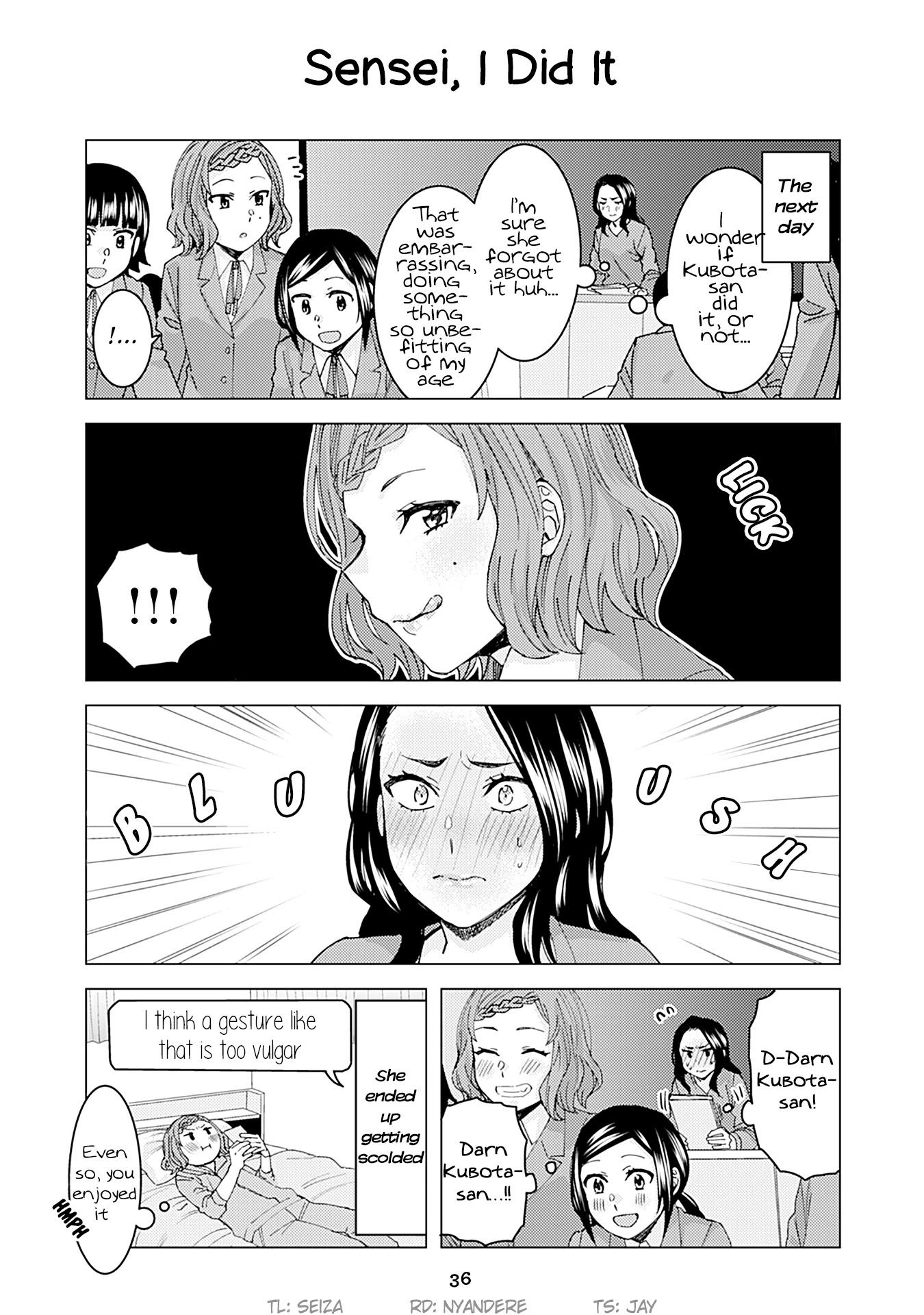 Kusanagi-sensei Is Being Tested Chapter 148 page 1 - Chapter 148: Sensei, I Did It