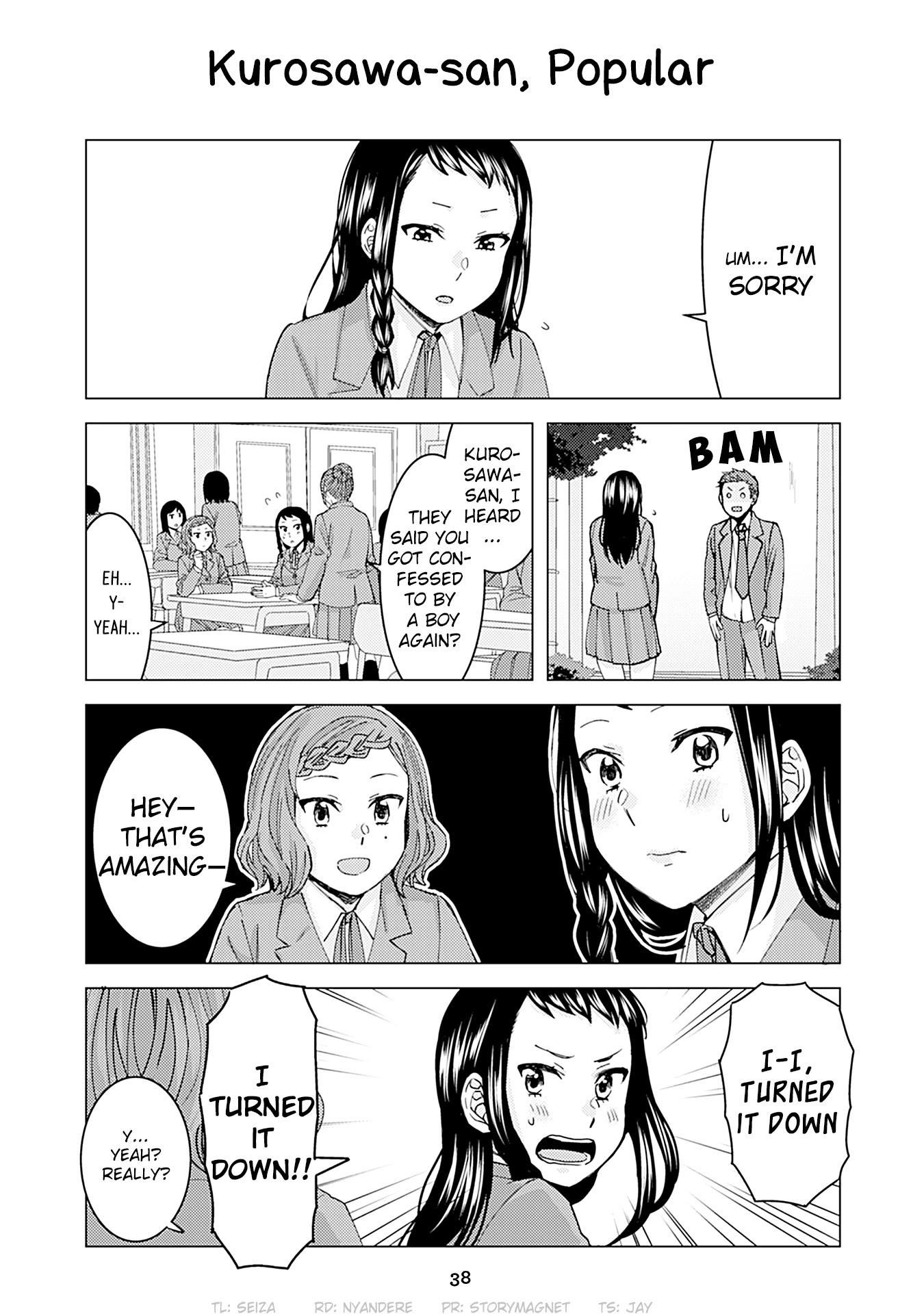 Kusanagi-sensei Is Being Tested Chapter 149 page 2 - Chapter 149: Kurosawa-san, Popular
