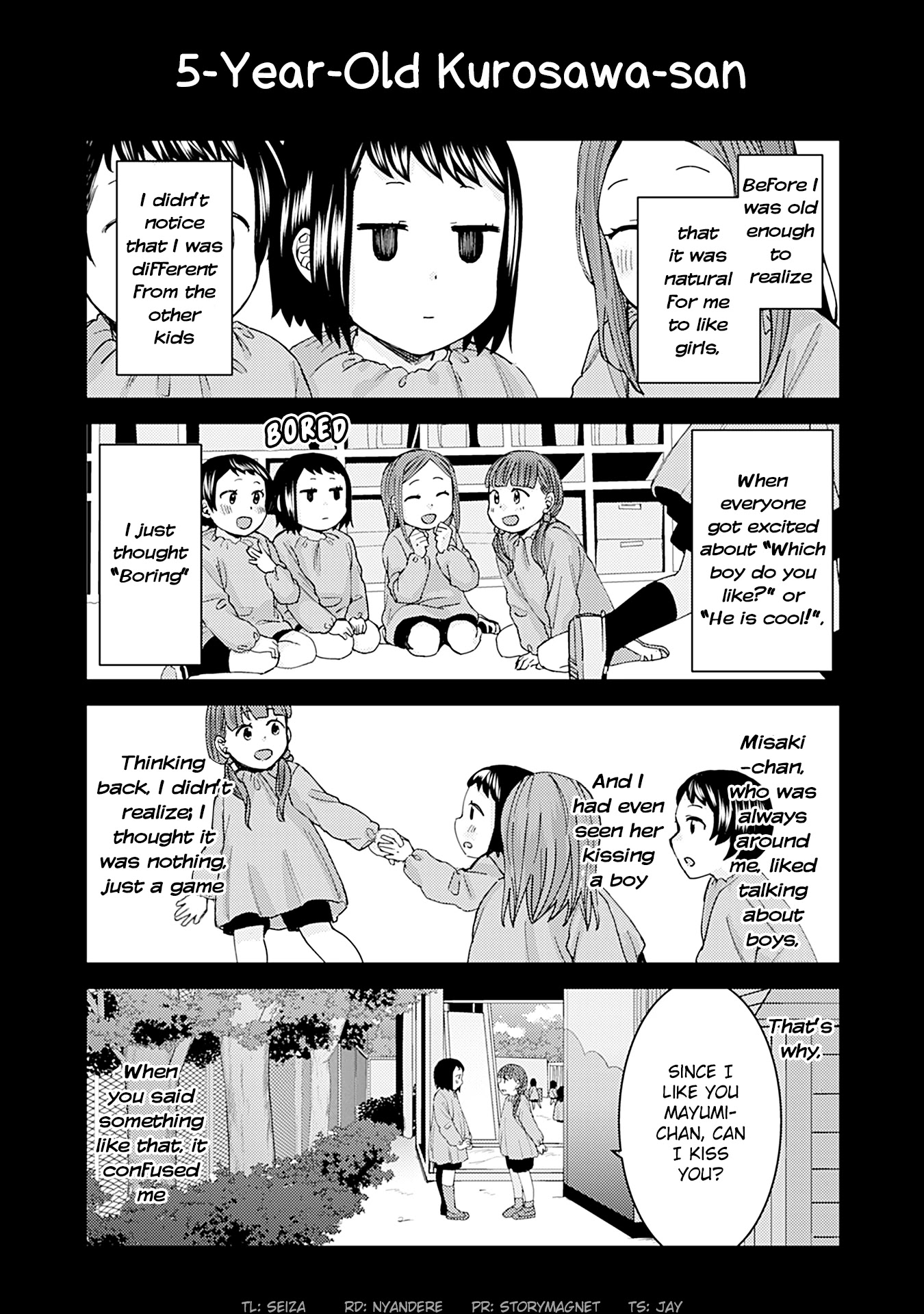 Kusanagi-sensei Is Being Tested Chapter 151 page 1 - Chapter 151: 5-Year-Old Kurosawa-san