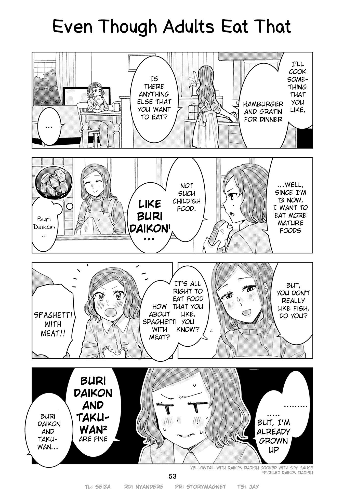 Kusanagi-sensei Is Being Tested Chapter 163 page 1 - Chapter 163: Even Though Adults Eat That