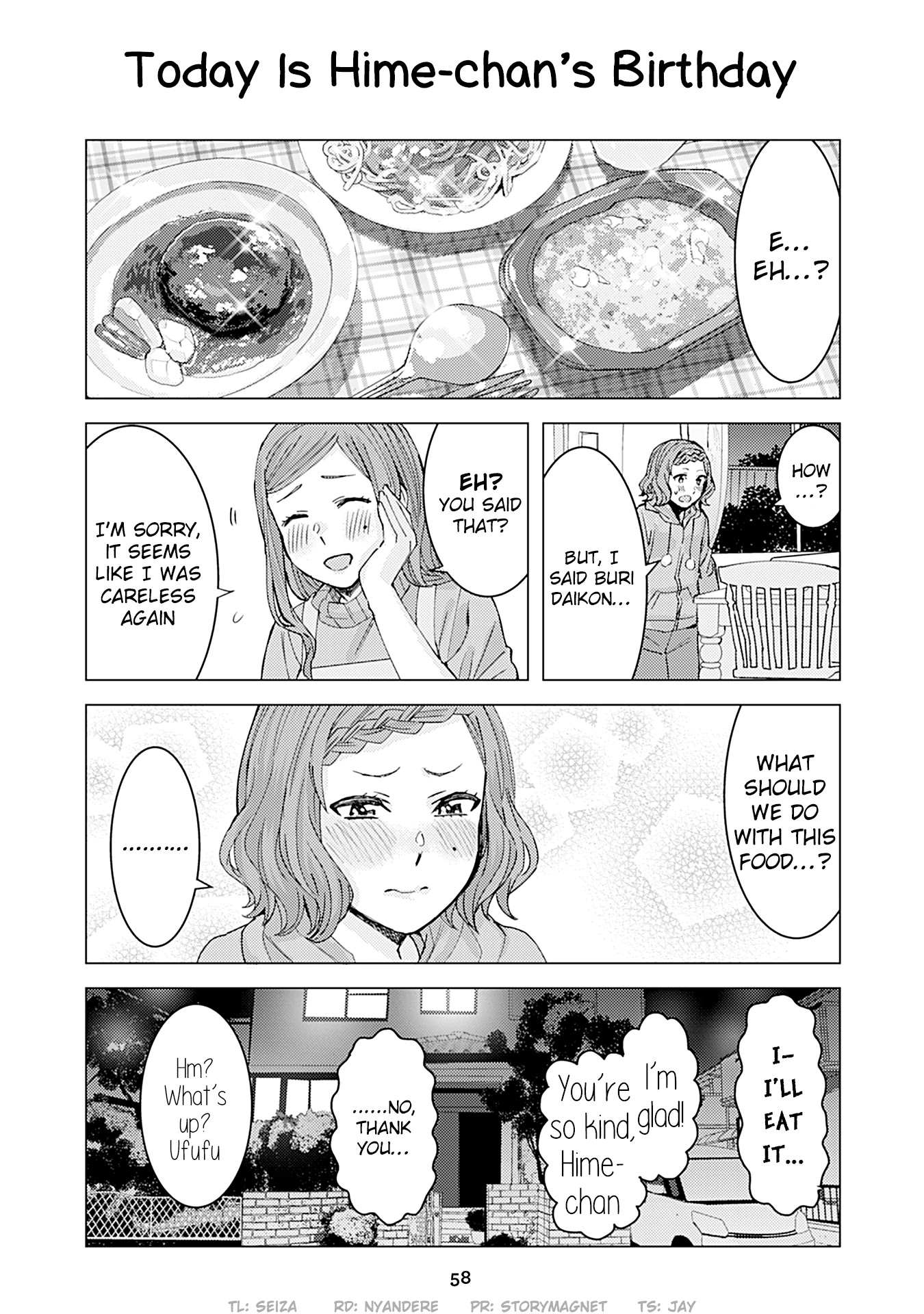 Kusanagi-sensei Is Being Tested Chapter 168 page 1 - Chapter 168: Today Is Hime-chan's Birthday