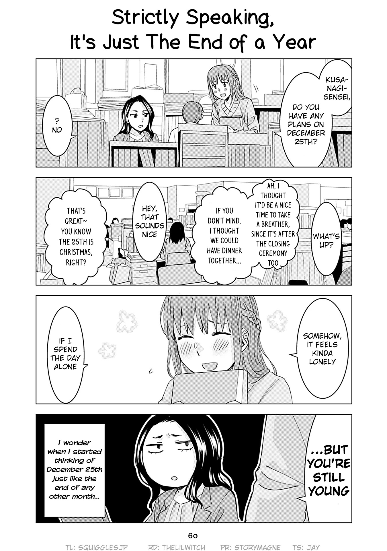 Kusanagi-sensei Is Being Tested Chapter 169 page 2 - Chapter 169: Strictly Speaking, It's Just The End of a Year