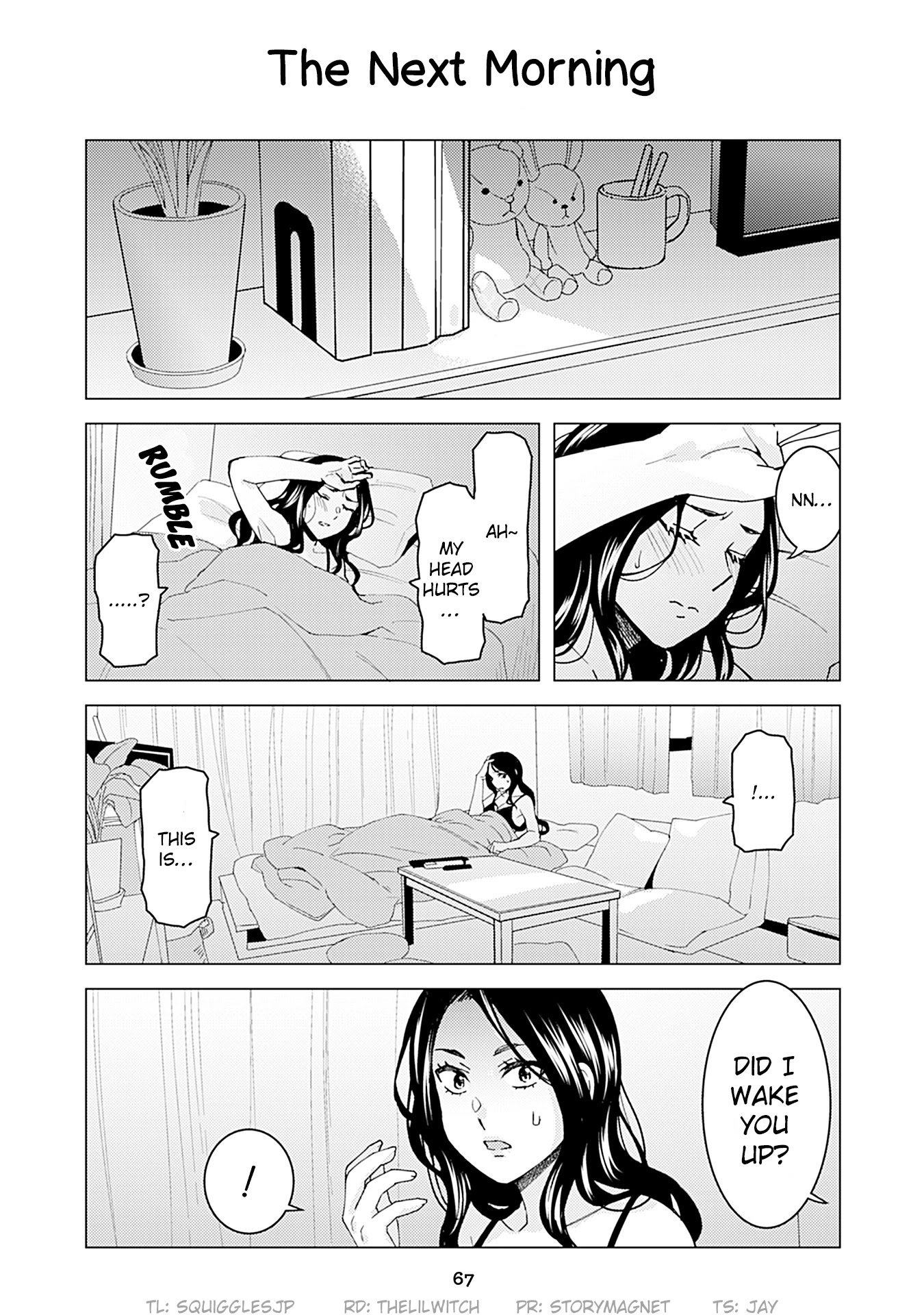Kusanagi-sensei Is Being Tested Chapter 176 page 1 - Chapter 176: The Next Morning