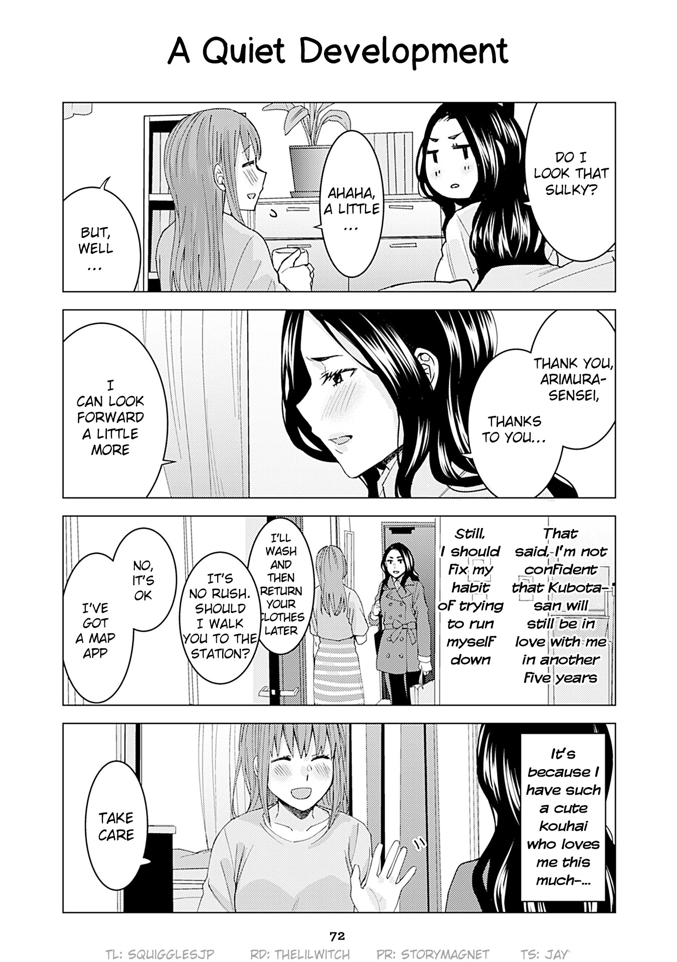 Kusanagi-sensei Is Being Tested Chapter 181 page 1 - Chapter 181: A Quiet Development