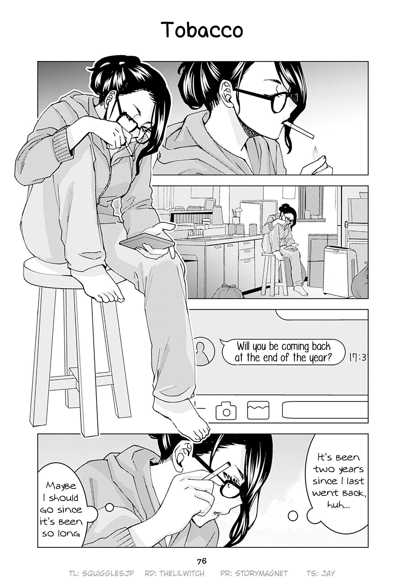 Kusanagi-sensei Is Being Tested Chapter 184 page 2 - Chapter 184: Tobacco