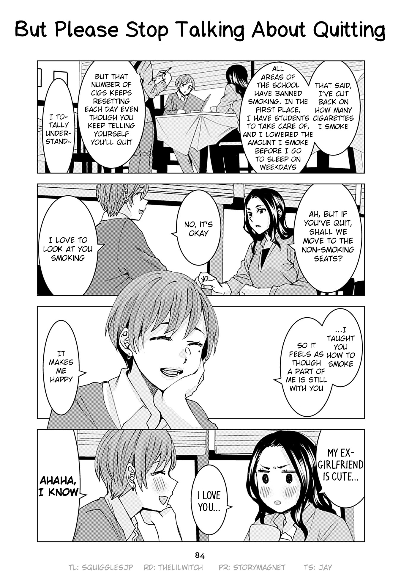 Kusanagi-sensei Is Being Tested Chapter 192 page 1 - Chapter 192: But Please Stop Talking About Quitting