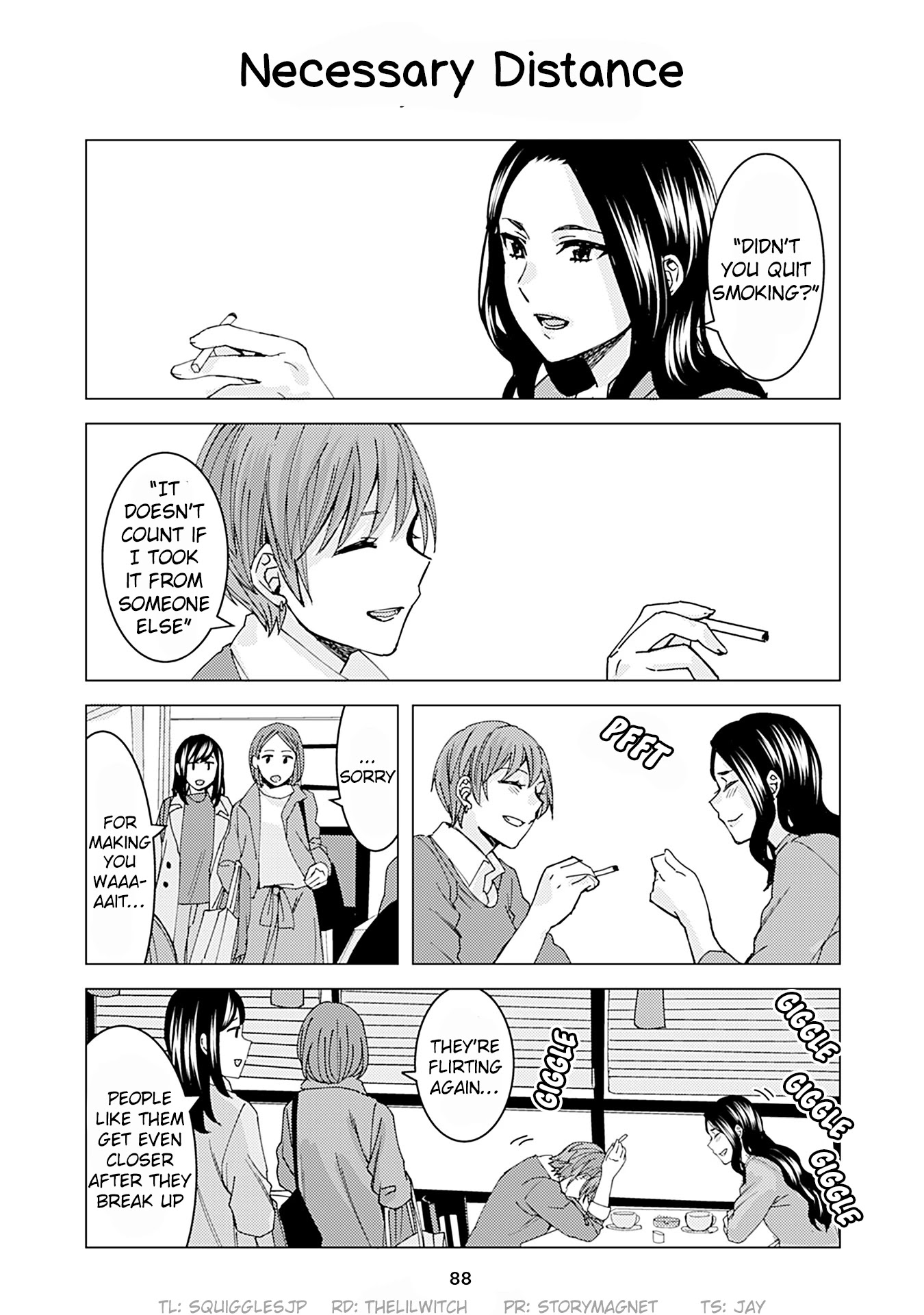 Kusanagi-sensei Is Being Tested Chapter 196 page 1 - Chapter 196: Necessary Distance