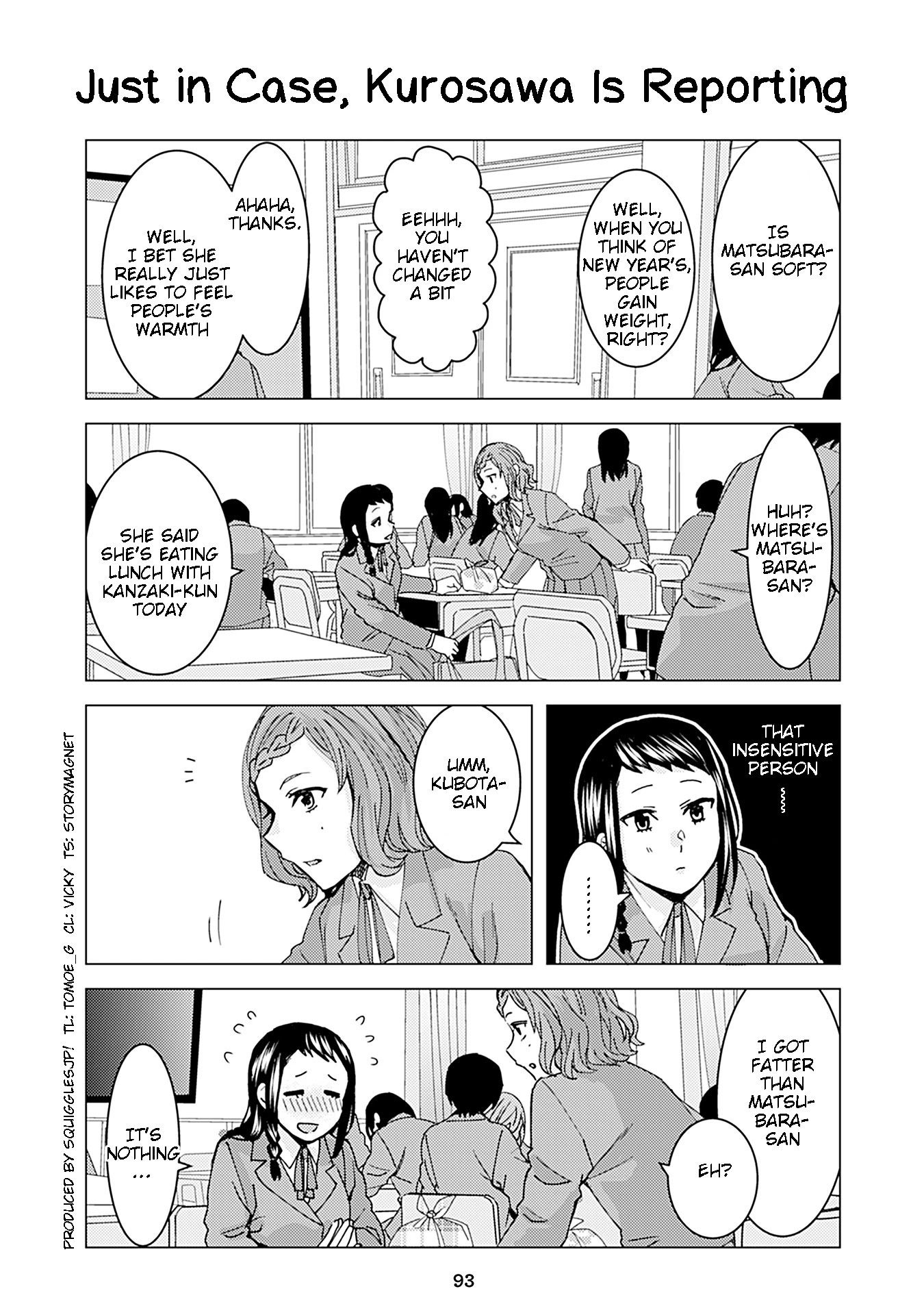 Kusanagi-sensei Is Being Tested Chapter 200 page 1 - Chapter 200: Just In Case, Kurosawa Is Reporting