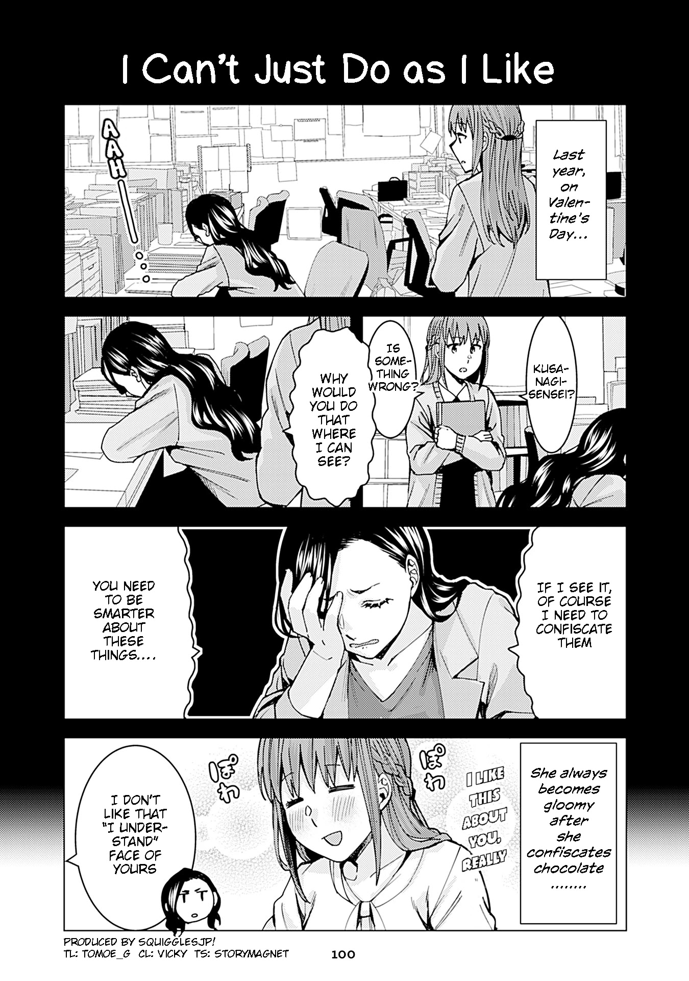 Kusanagi-sensei Is Being Tested Chapter 206 page 1 - Chapter 206: I Can't Just Do As I Like