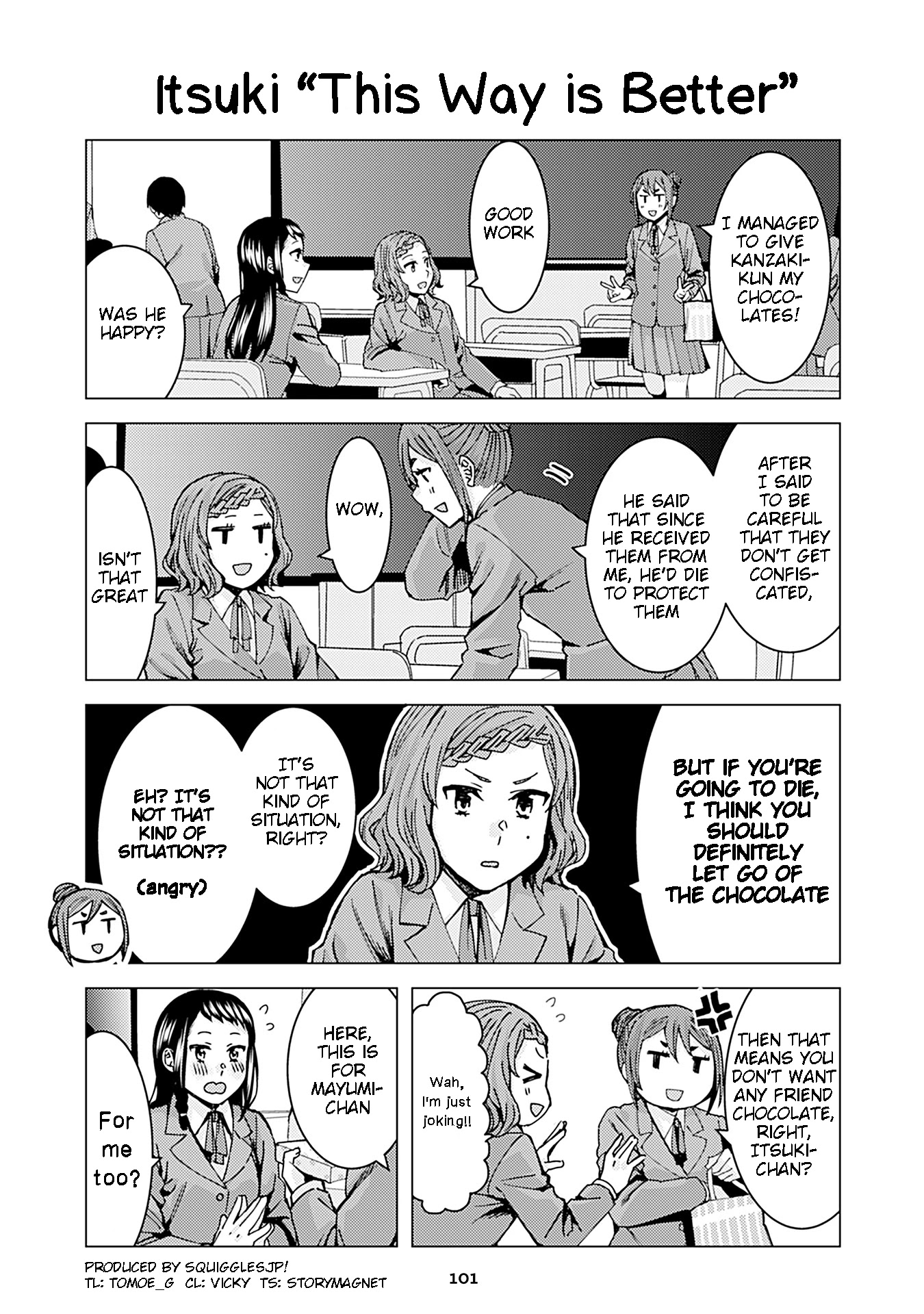 Kusanagi-sensei Is Being Tested Chapter 207 page 1 - Chapter 207: Itsuki "This Way Is Better"