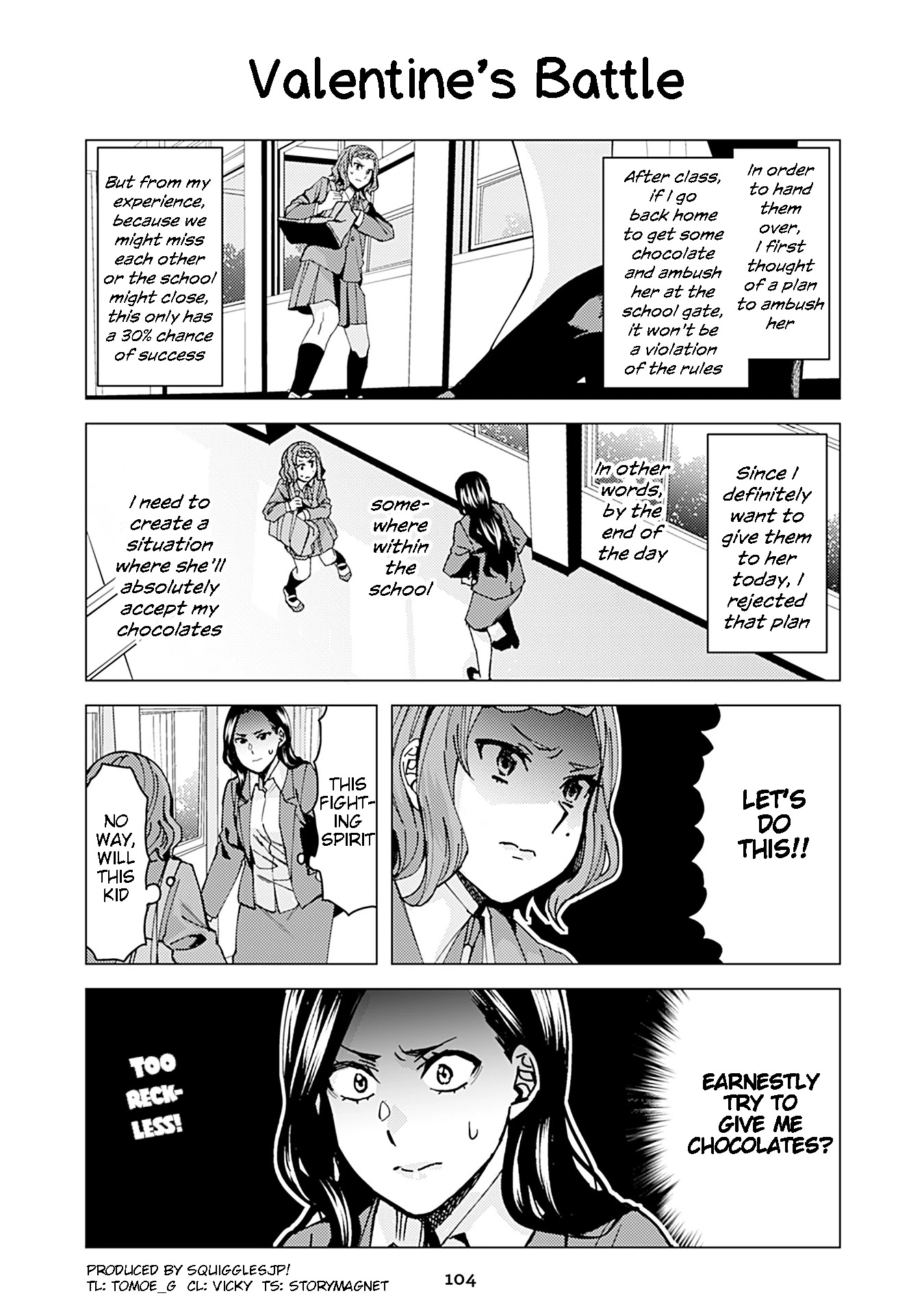 Kusanagi-sensei Is Being Tested Chapter 210 page 1 - Chapter 210: Valentine's Battle