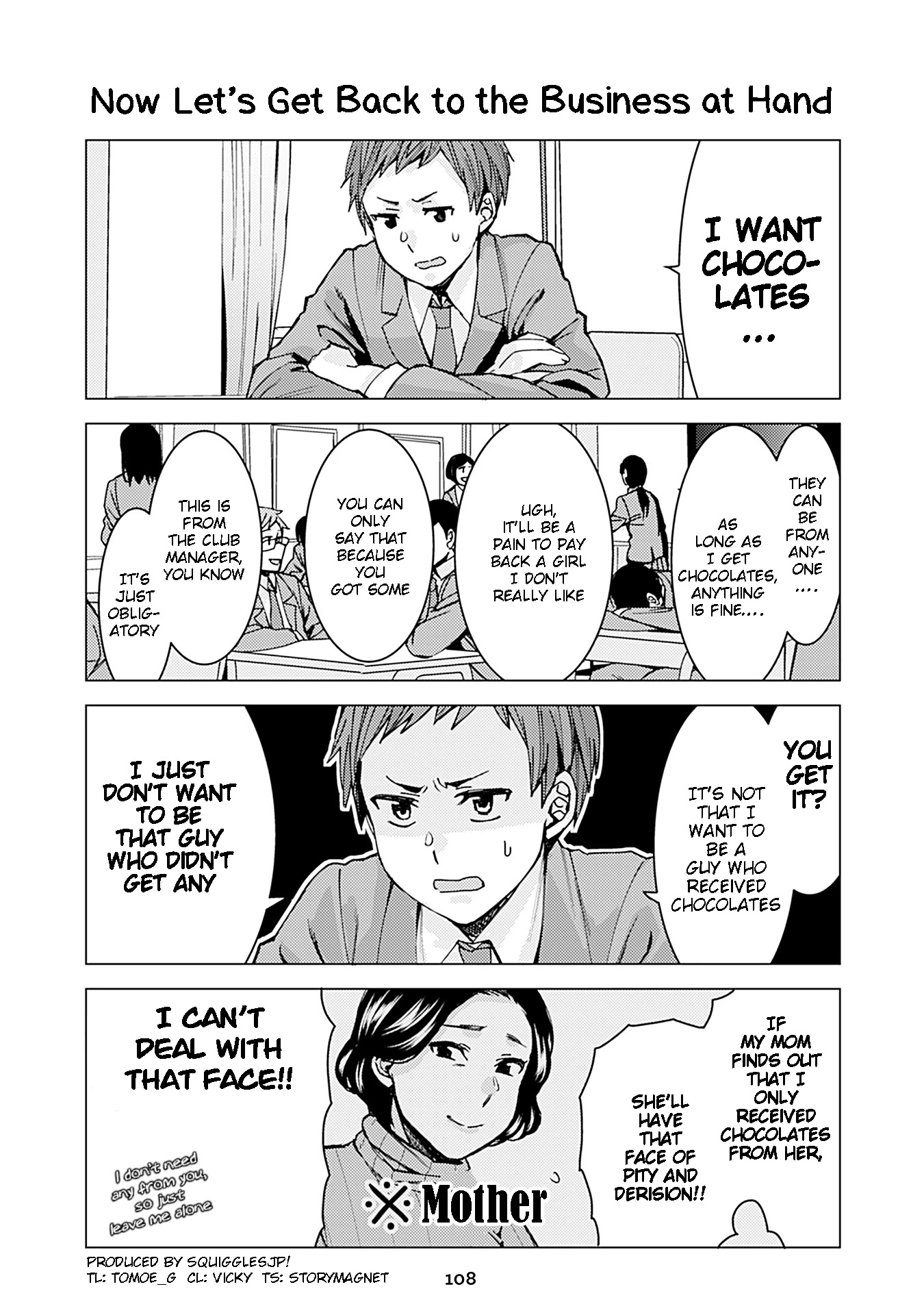 Kusanagi-sensei Is Being Tested Chapter 214 page 1 - Chapter 214: Now Let's Get Back to the Business at Hand