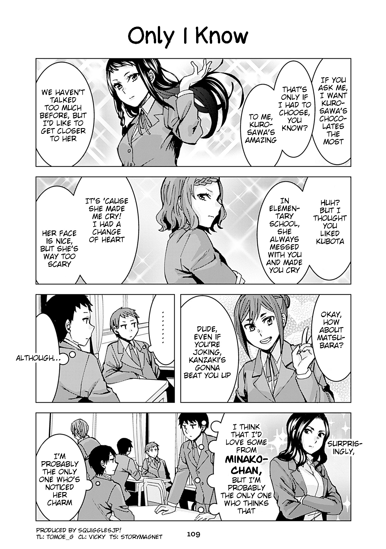 Kusanagi-sensei Is Being Tested Chapter 215 page 1 - Chapter 215: Only I Know