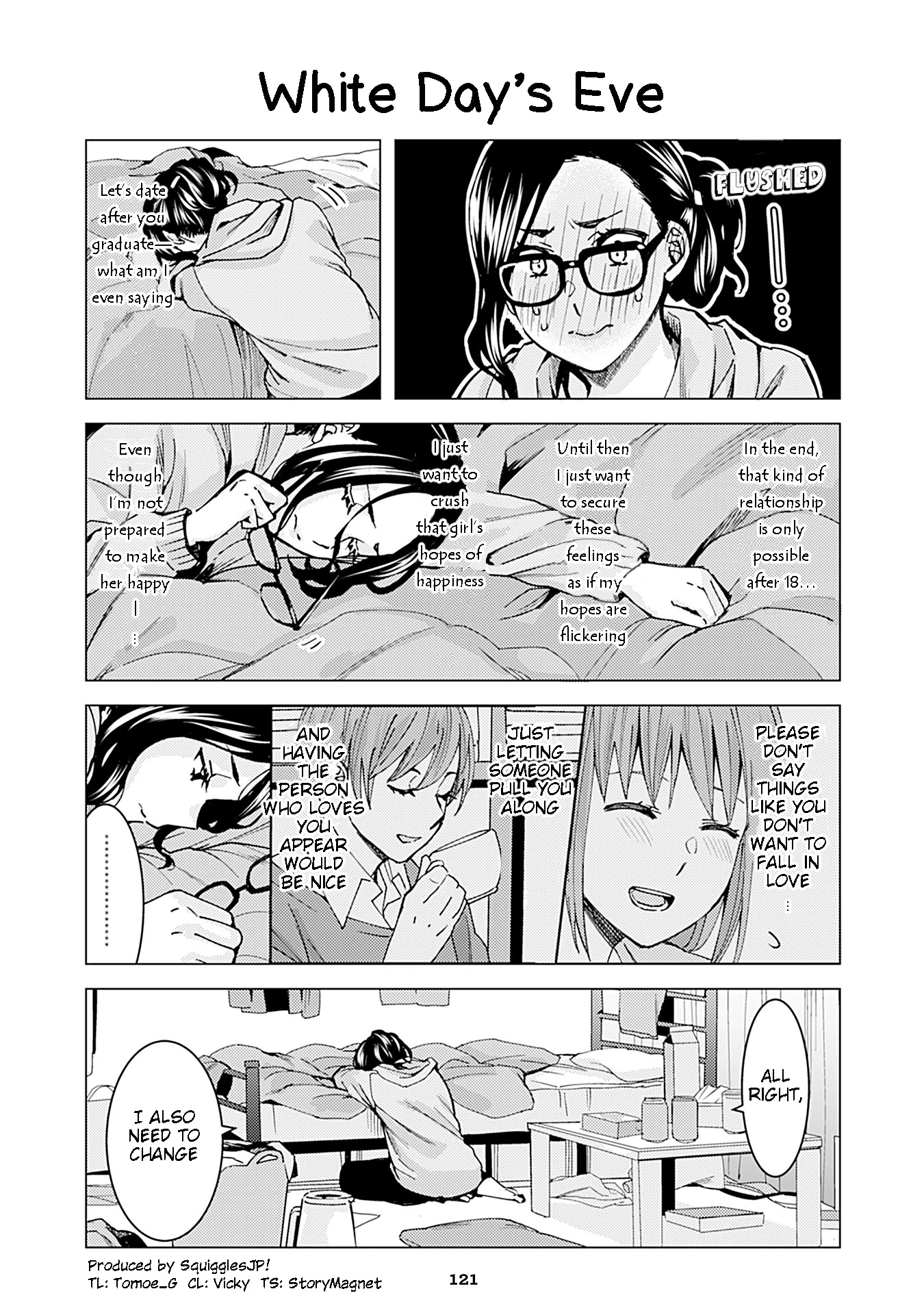 Kusanagi-sensei Is Being Tested Chapter 225 page 1 - Chapter 225: White Day’s Eve