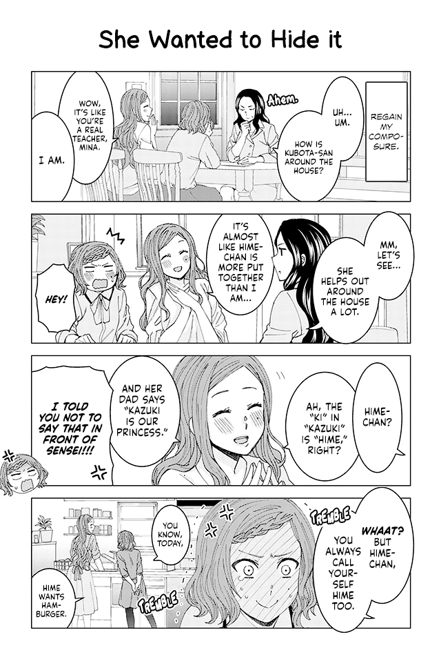 Kusanagi-sensei Is Being Tested Chapter 23 page 1 - Chapter 23 : She Wanted to Hide It
