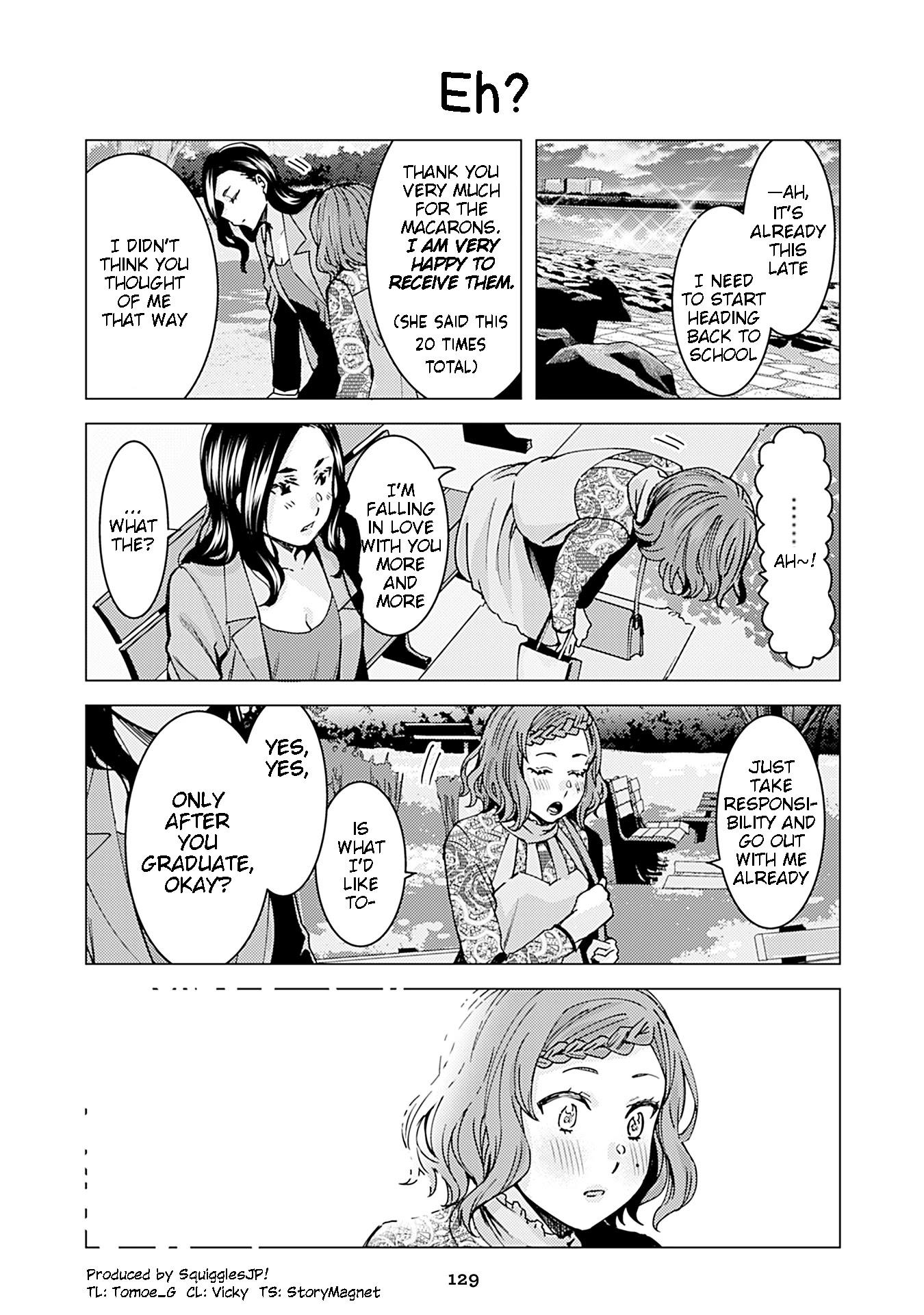 Kusanagi-sensei Is Being Tested Chapter 233 page 1 - Chapter 233: Eh?