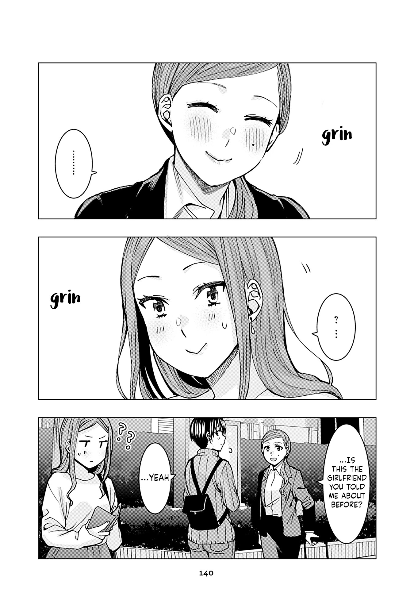 Kusanagi-sensei Is Being Tested Chapter 239.1 page 5 - Chapter 239.1: omake and endpapers: "My Promise With That Girl"