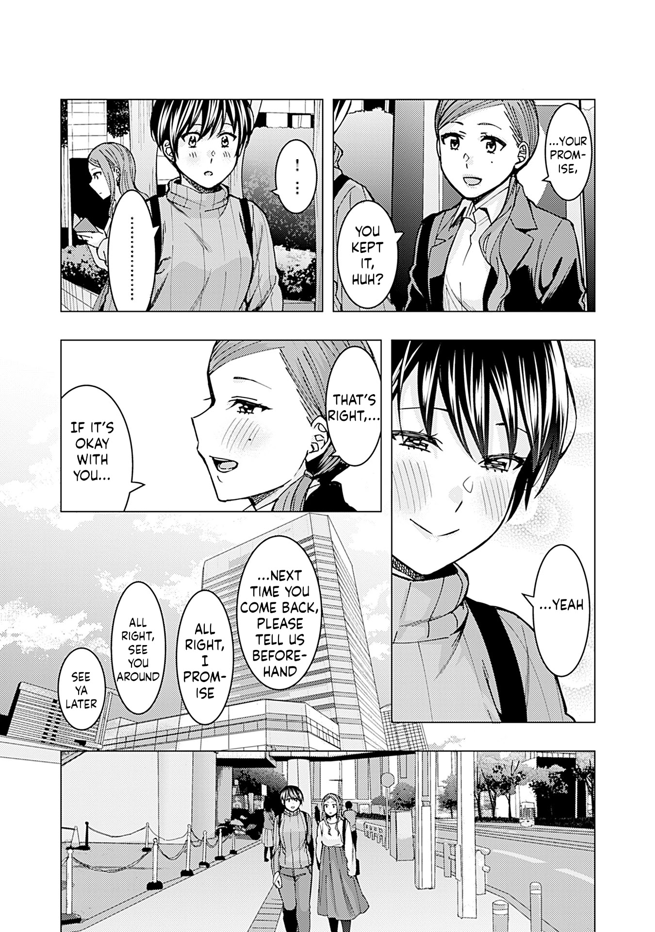 Kusanagi-sensei Is Being Tested Chapter 239.1 page 6 - Chapter 239.1: omake and endpapers: "My Promise With That Girl"