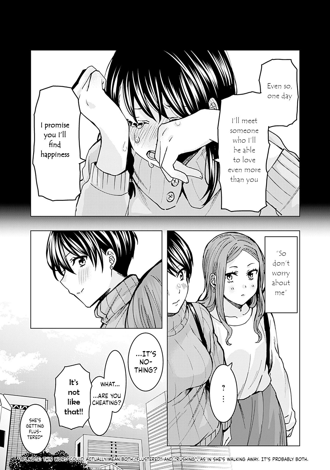 Kusanagi-sensei Is Being Tested Chapter 239.1 page 8 - Chapter 239.1: omake and endpapers: "My Promise With That Girl"