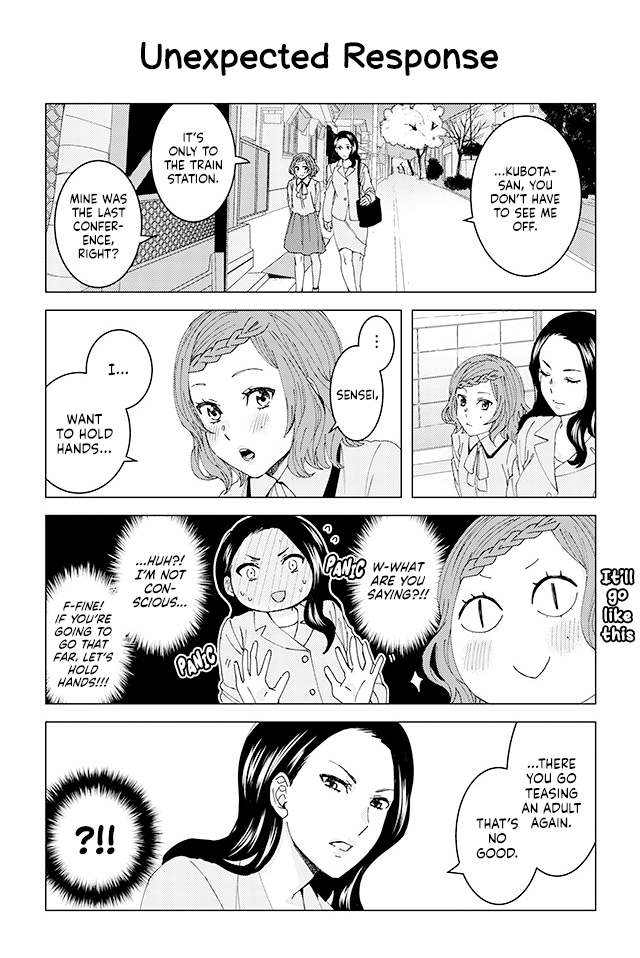 Kusanagi-sensei Is Being Tested Chapter 25 page 1 - Chapter 25 : Unexpected Response