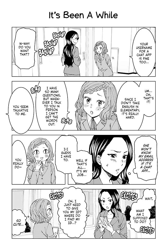 Kusanagi-sensei Is Being Tested Chapter 34 page 1 - Chapter 34: It's Been A While