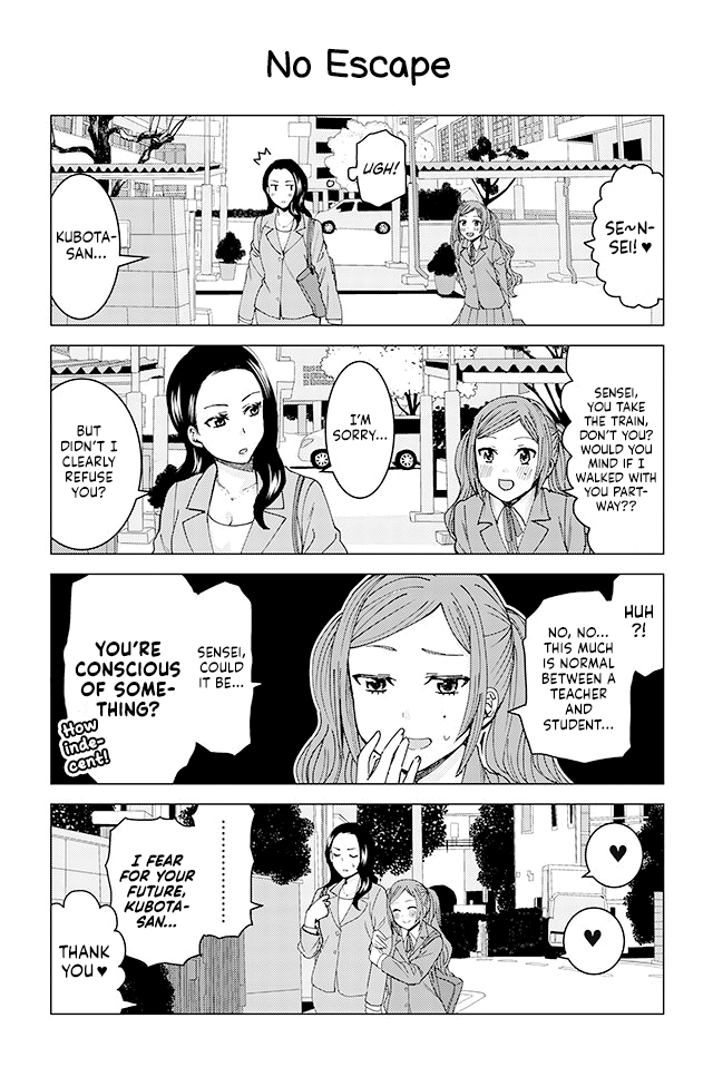 Kusanagi-sensei Is Being Tested Chapter 4 page 1 - Chapter 4 : No Escape