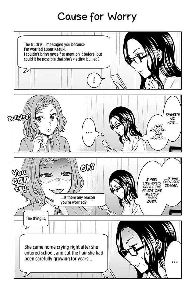 Kusanagi-sensei Is Being Tested Chapter 46 page 1 - Chapter 46: Cause for Worry