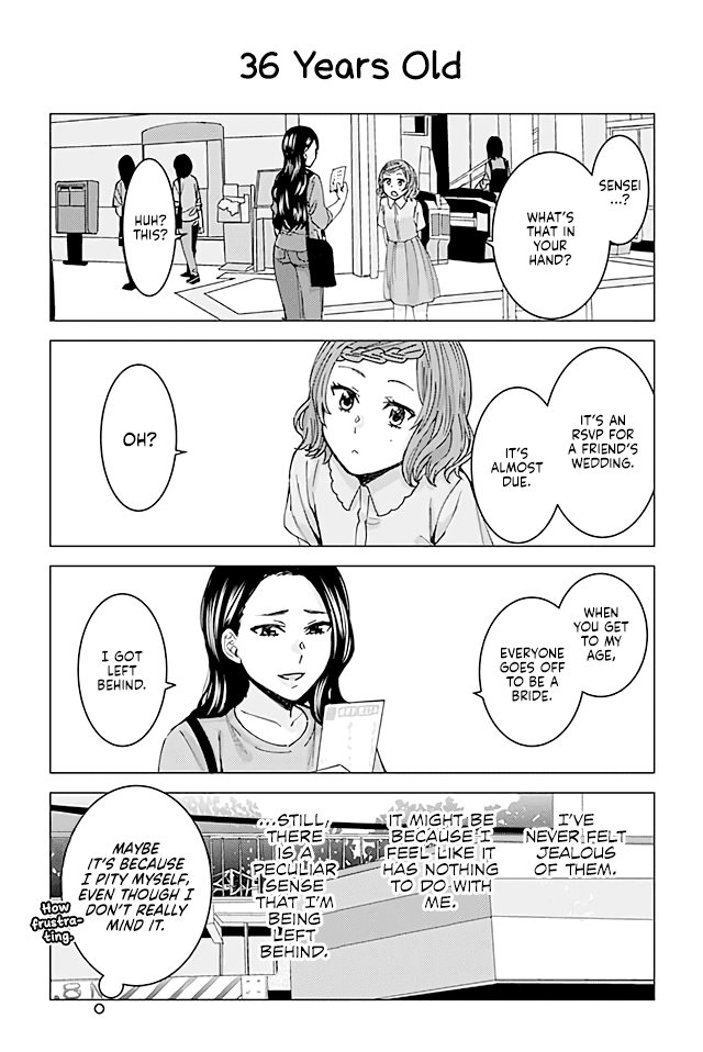 Kusanagi-sensei Is Being Tested Chapter 57 page 1 - Chapter 57: 36 Years Old