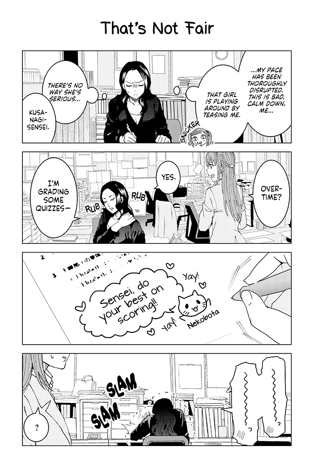 Kusanagi-sensei Is Being Tested Chapter 6 page 1 - Chapter 6 : That's Not Fair