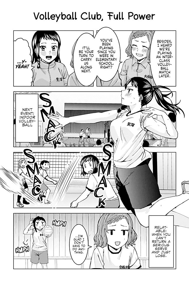 Kusanagi-sensei Is Being Tested Chapter 73 page 1 - Chapter 73: Volleyball Club, Full Power