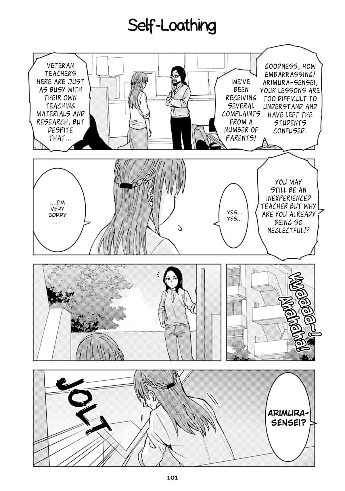 Kusanagi-sensei Is Being Tested Chapter 88 page 1 - Chapter 88: Self-Loathing