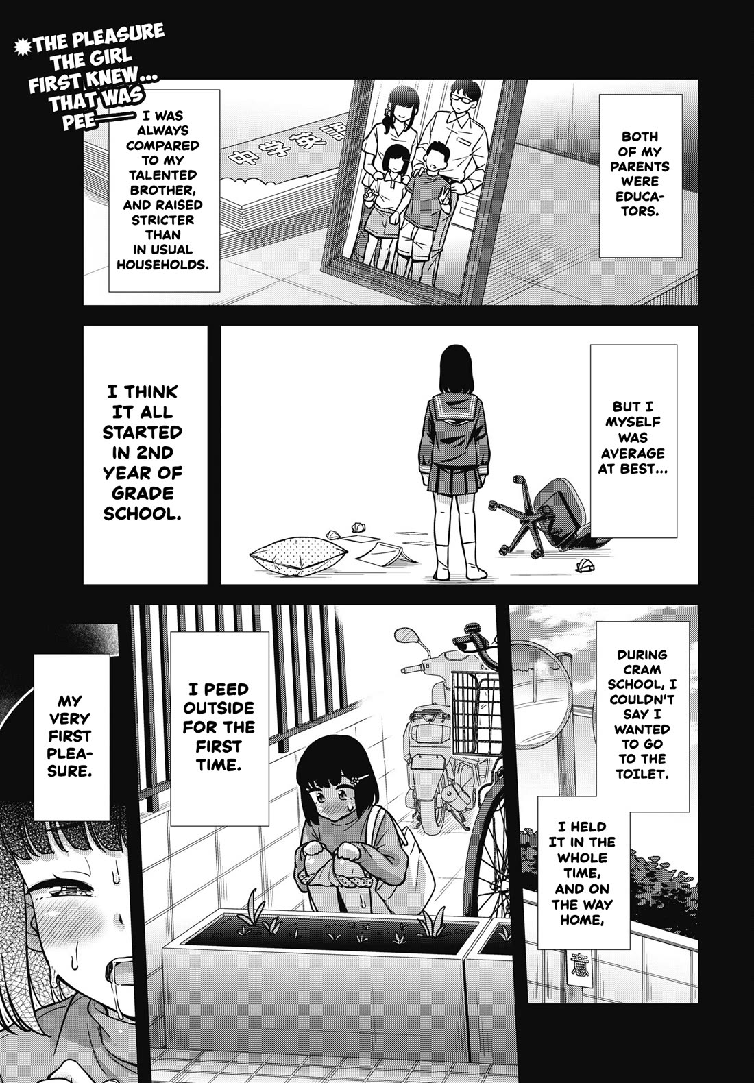 Kusozako Boukou Oshii-san Chapter 10 page 1 - Chapter 10: Help Me