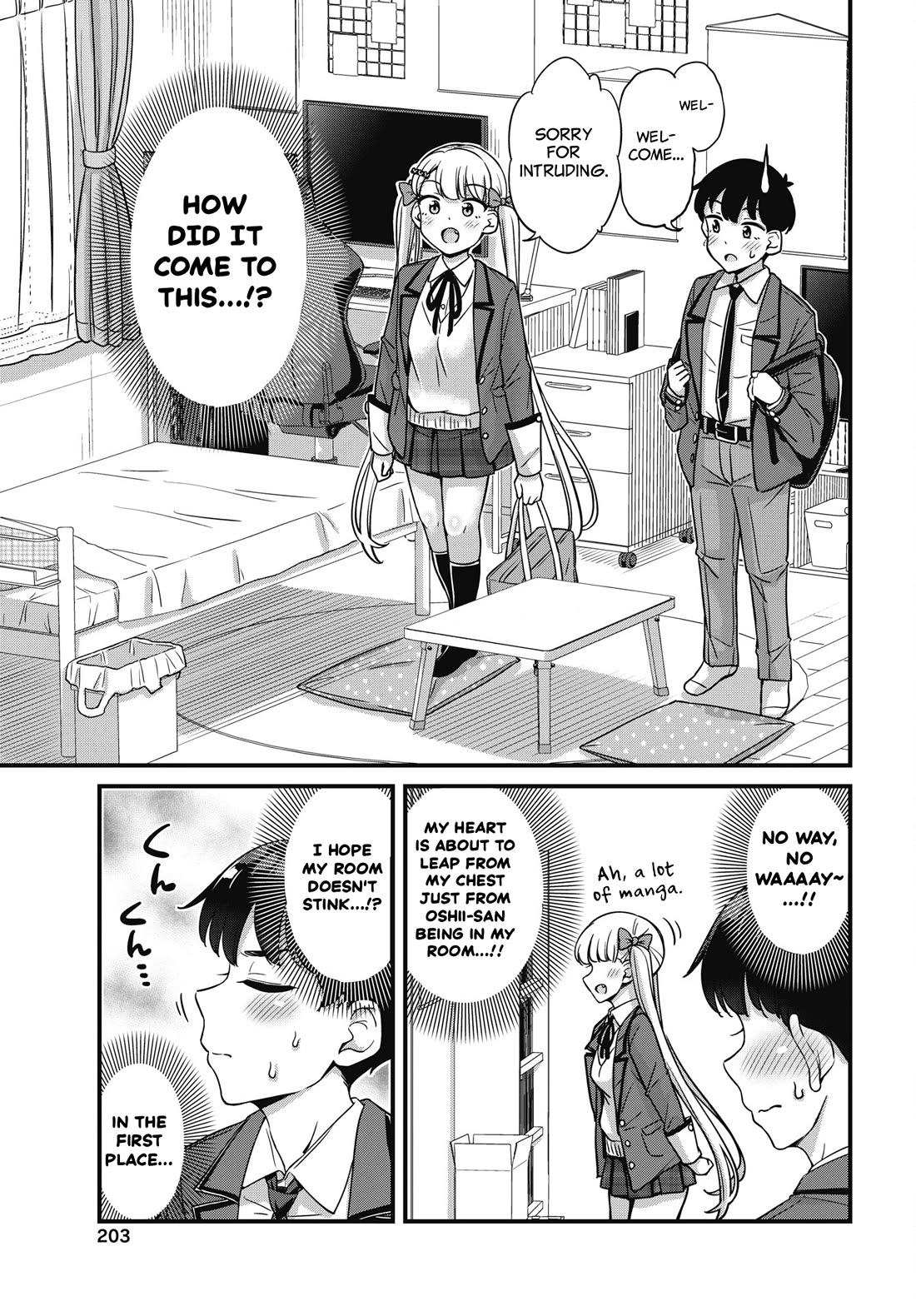 Kusozako Boukou Oshii-san Chapter 12 page 3 - Chapter 12: It's Only for Today