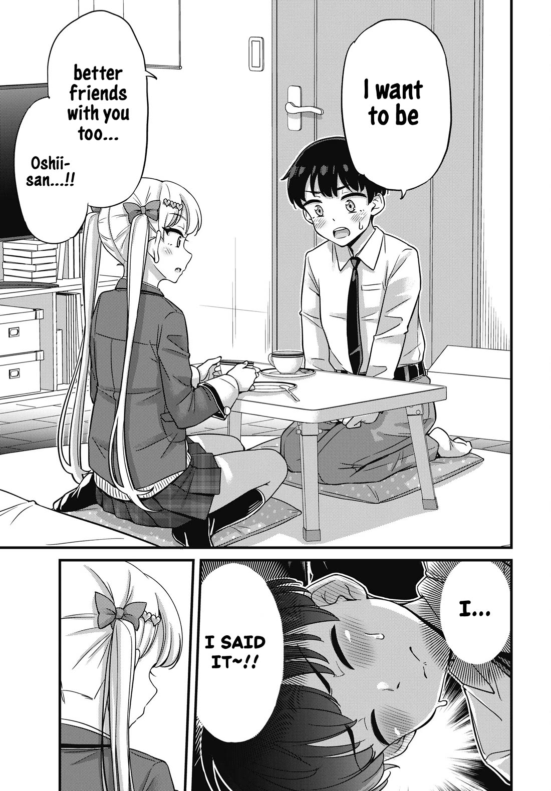 Kusozako Boukou Oshii-san Chapter 12 page 7 - Chapter 12: It's Only for Today