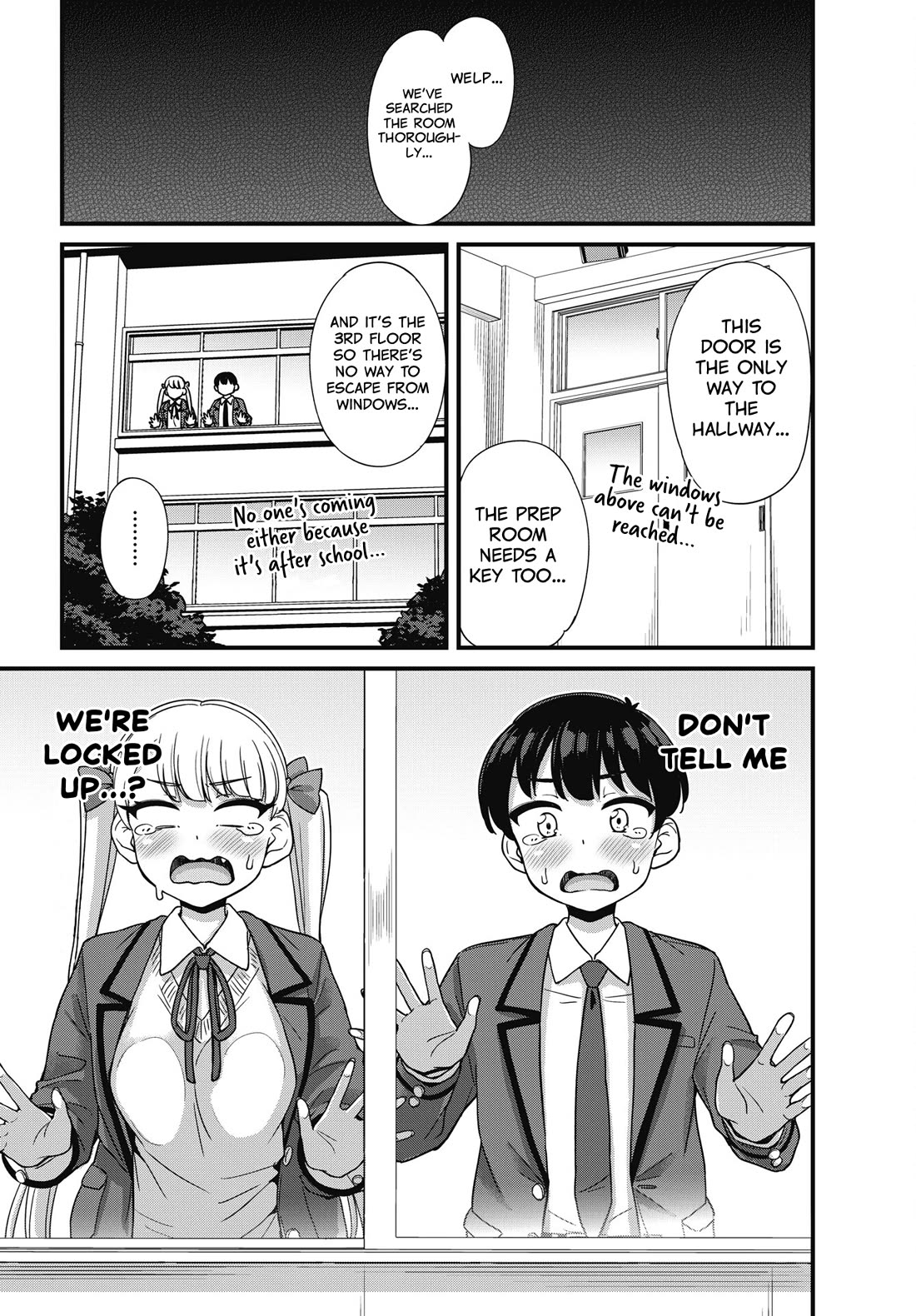 Kusozako Boukou Oshii-san Chapter 5 page 12 - Chapter 5: Locked Room Wetting Case (Part 1)