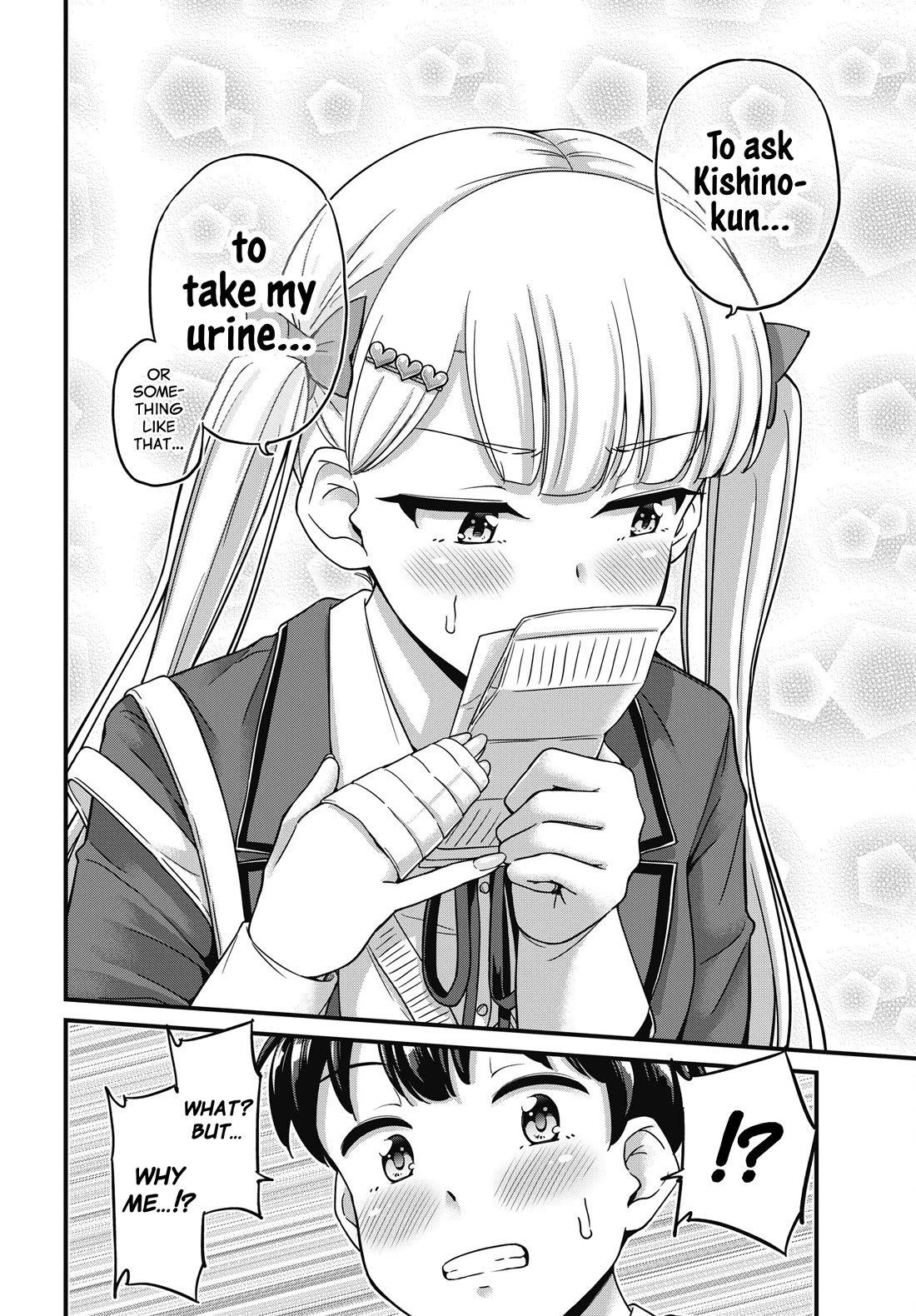 Kusozako Boukou Oshii-san Chapter 7 page 8 - Chapter 7: Urine Test of the Two