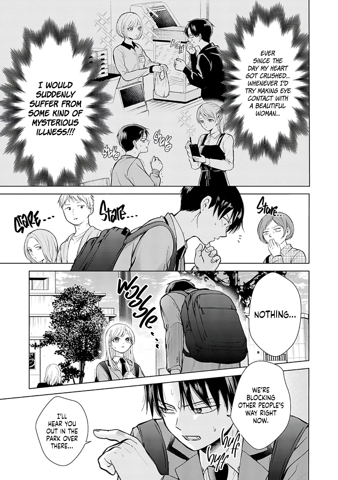 Kusunoki-san Failed to Debut in High School Chapter 1 page 11 - Chapter 1: I decided to never interact with pretty girls