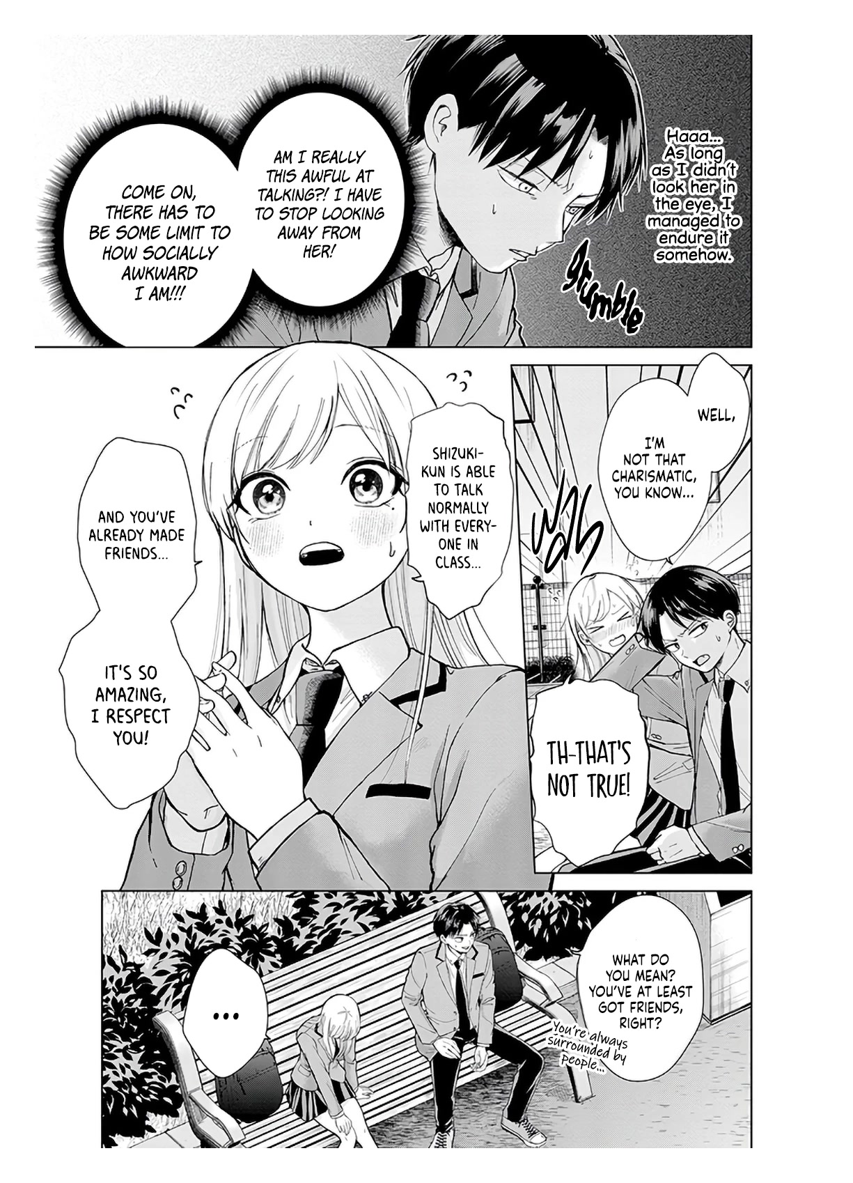 Kusunoki-san Failed to Debut in High School Chapter 1 page 13 - Chapter 1: I decided to never interact with pretty girls