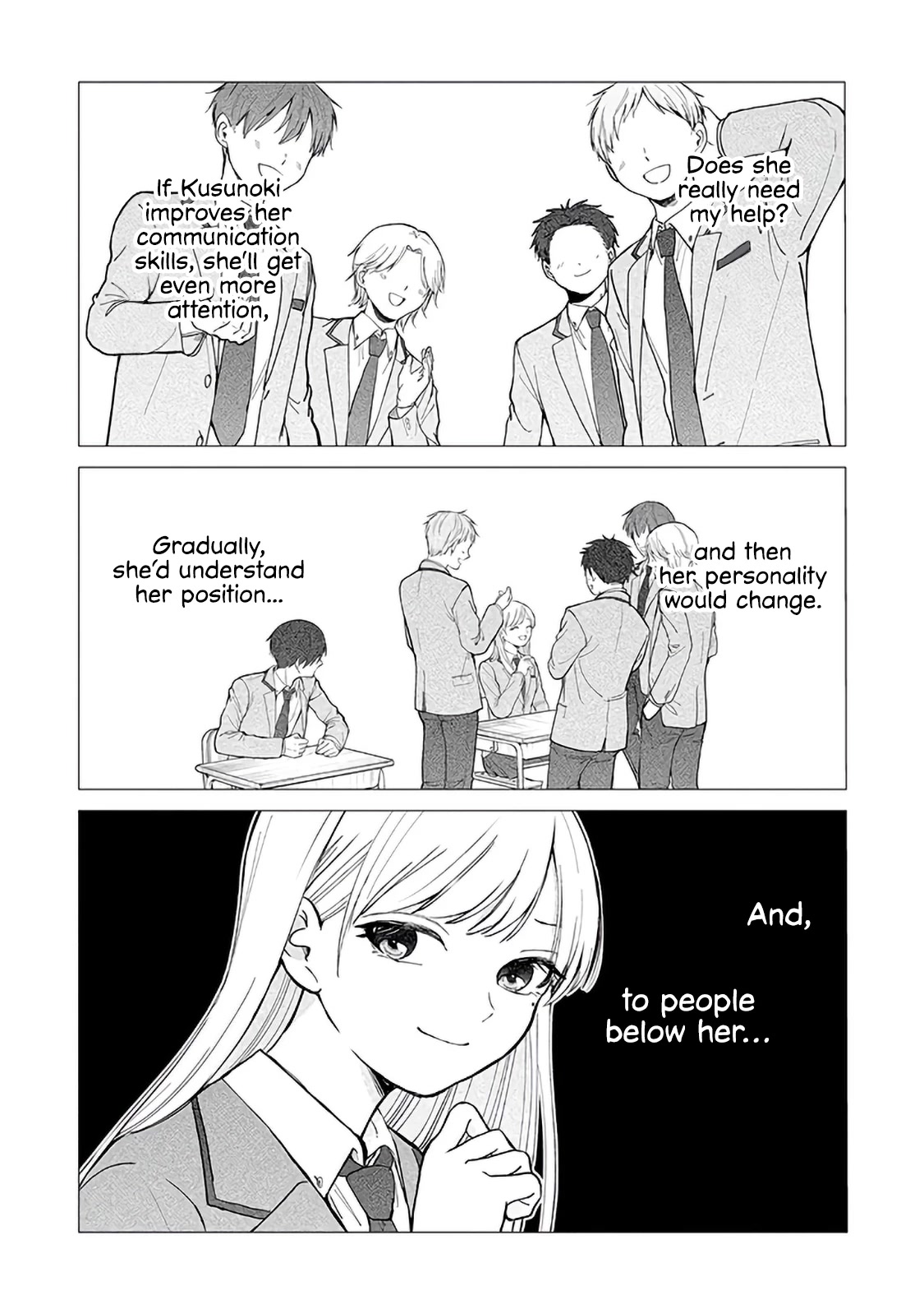 Kusunoki-san Failed to Debut in High School Chapter 1 page 21 - Chapter 1: I decided to never interact with pretty girls