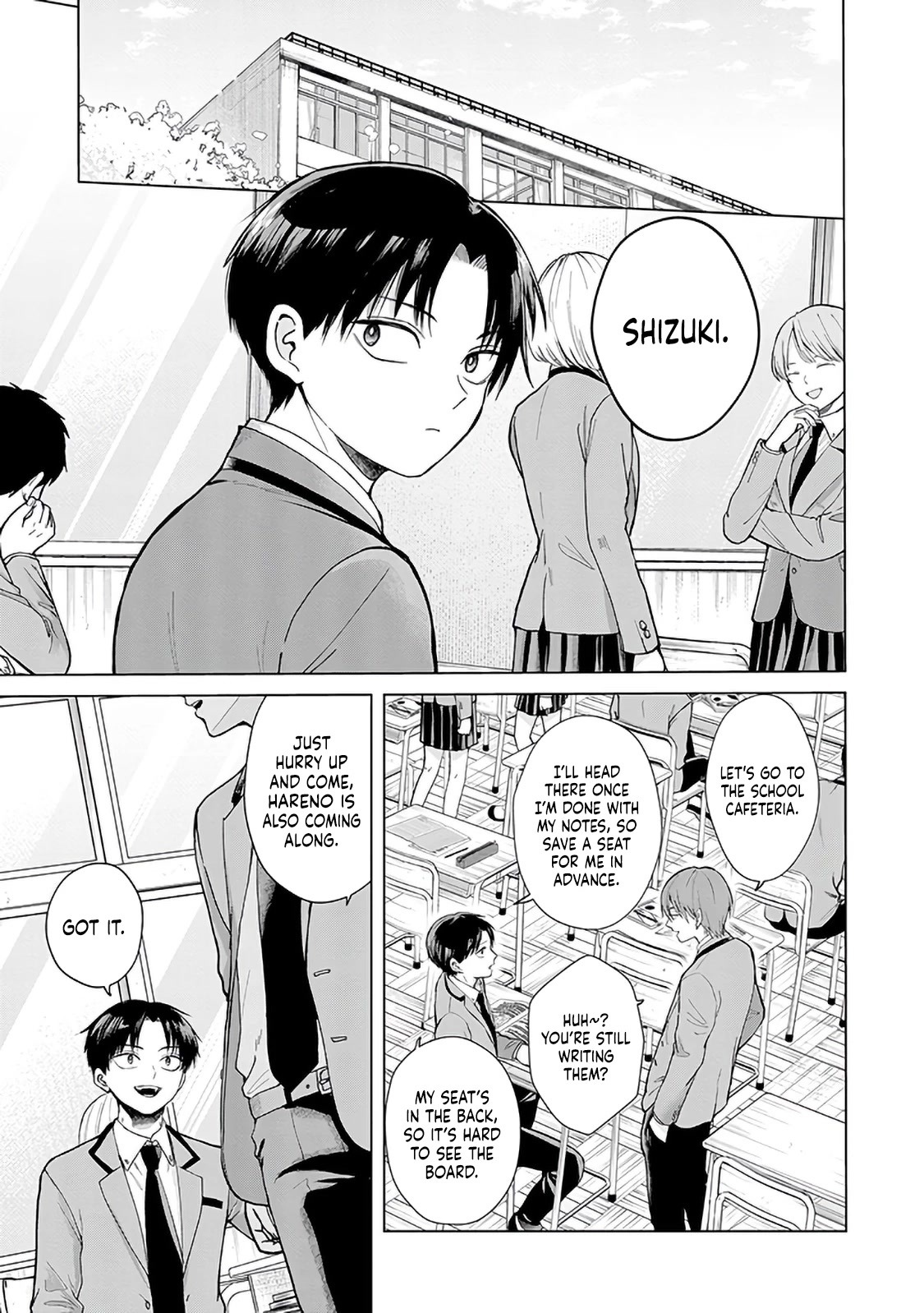 Kusunoki-san Failed to Debut in High School Chapter 1 page 3 - Chapter 1: I decided to never interact with pretty girls