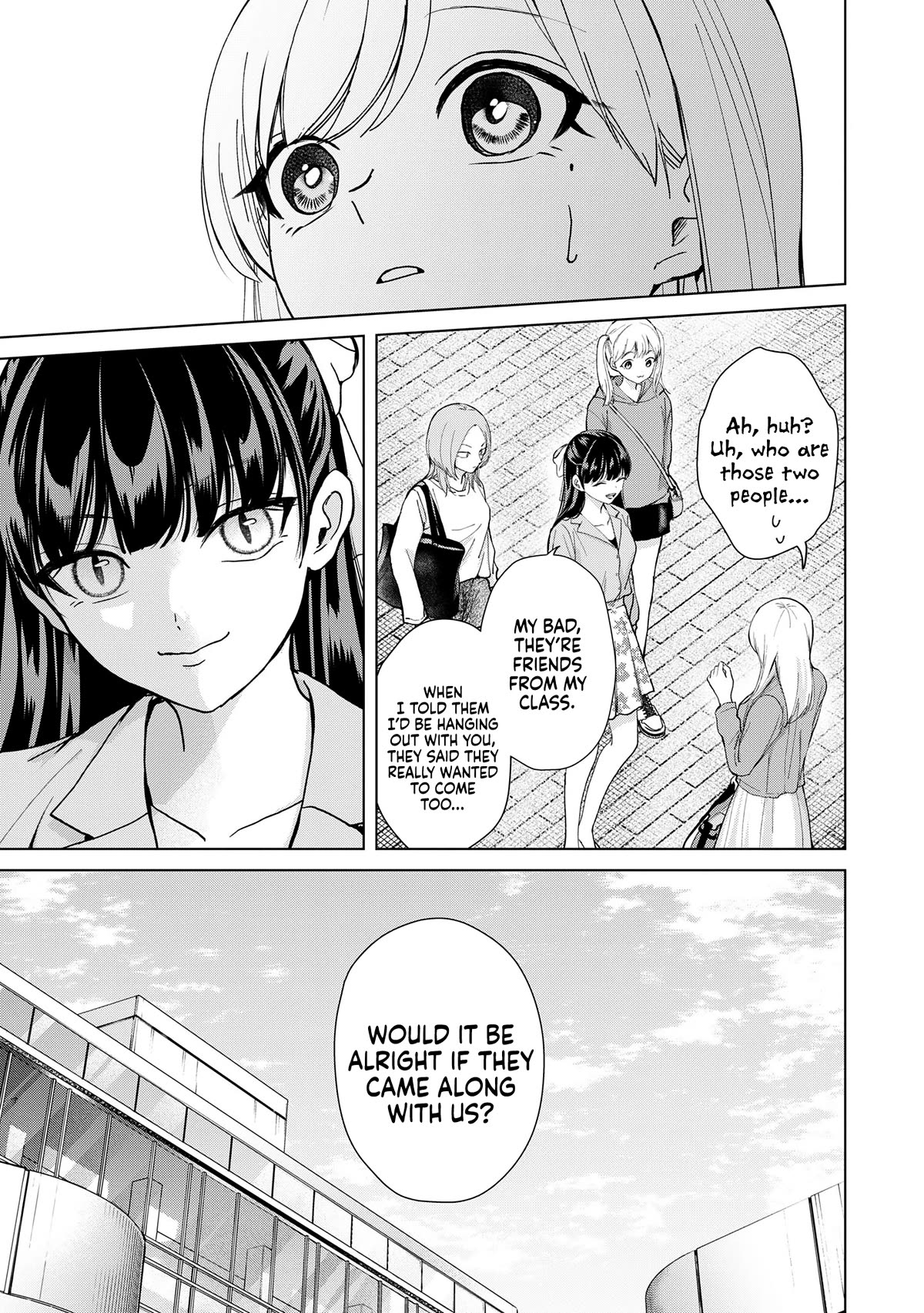 Kusunoki-san Failed to Debut in High School Chapter 10 page 21 - Chapter 10: Like this, aren't we gonna be seen as a couple?