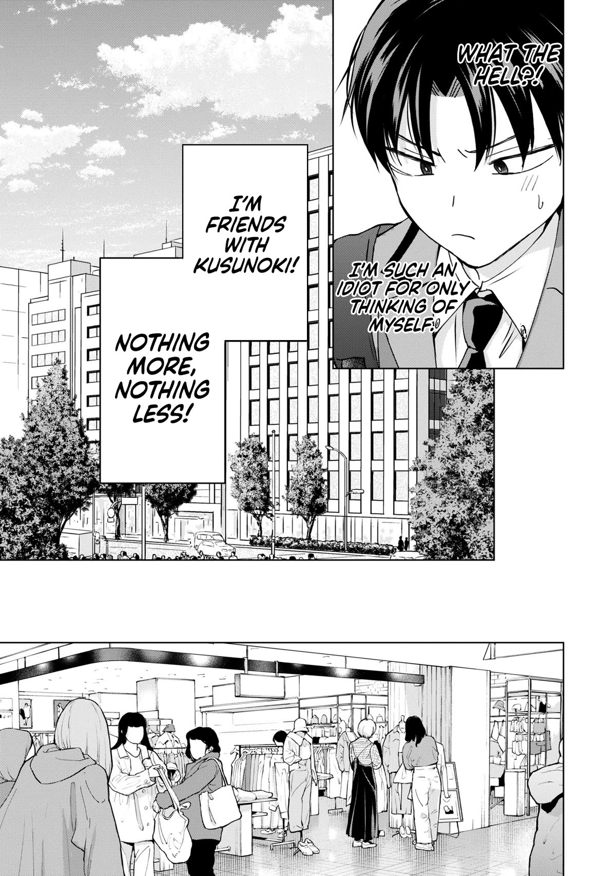 Kusunoki-san Failed to Debut in High School Chapter 10 page 5 - Chapter 10: Like this, aren't we gonna be seen as a couple?
