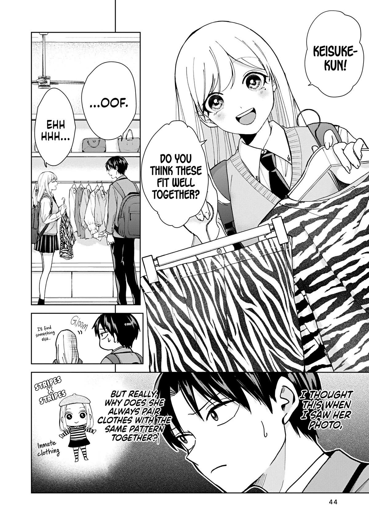 Kusunoki-san Failed to Debut in High School Chapter 10 page 6 - Chapter 10: Like this, aren't we gonna be seen as a couple?