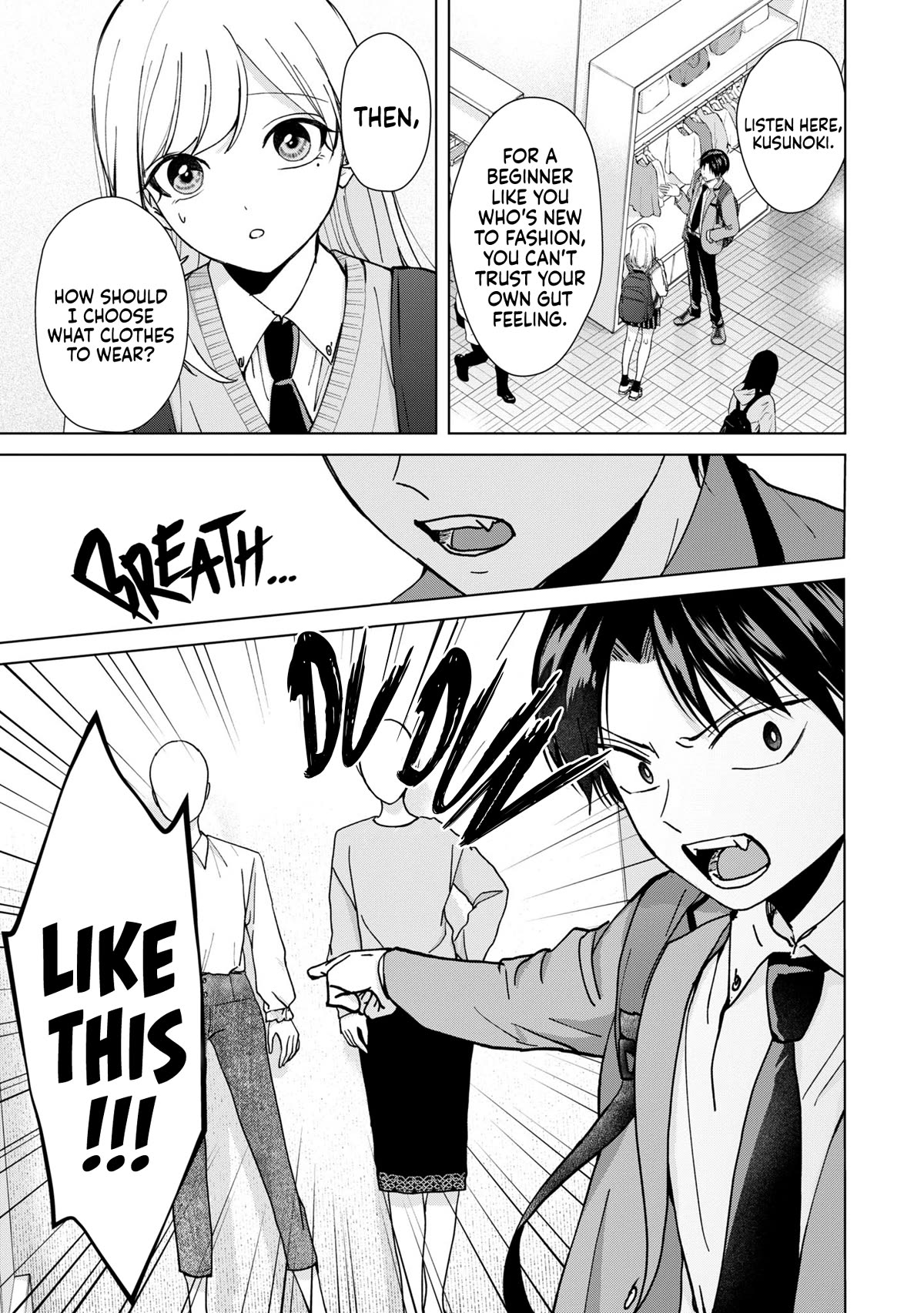 Kusunoki-san Failed to Debut in High School Chapter 10 page 7 - Chapter 10: Like this, aren't we gonna be seen as a couple?