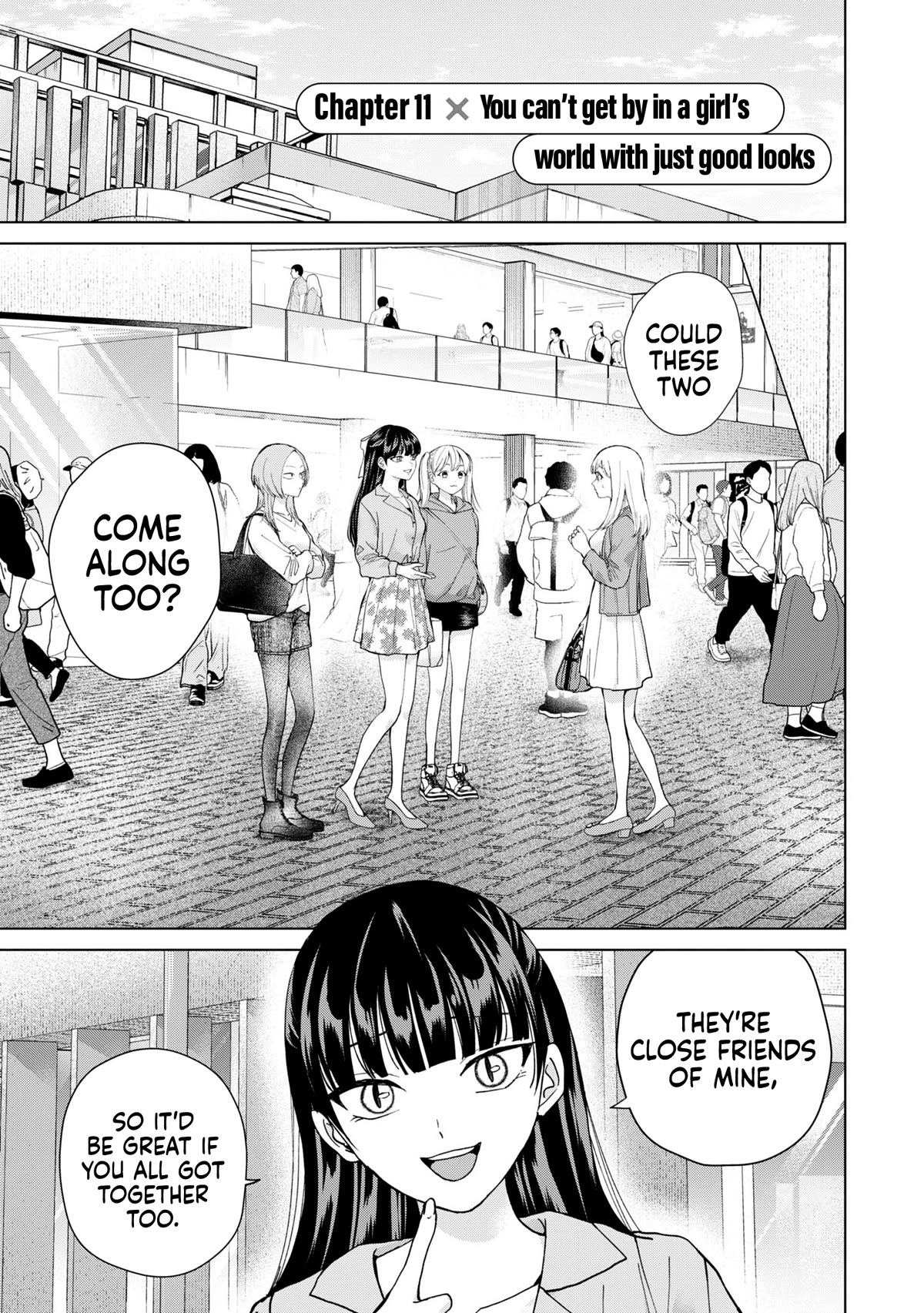 Kusunoki-san Failed to Debut in High School Chapter 11 page 1 - Chapter 11: You can't get by in a girl's world with just good looks