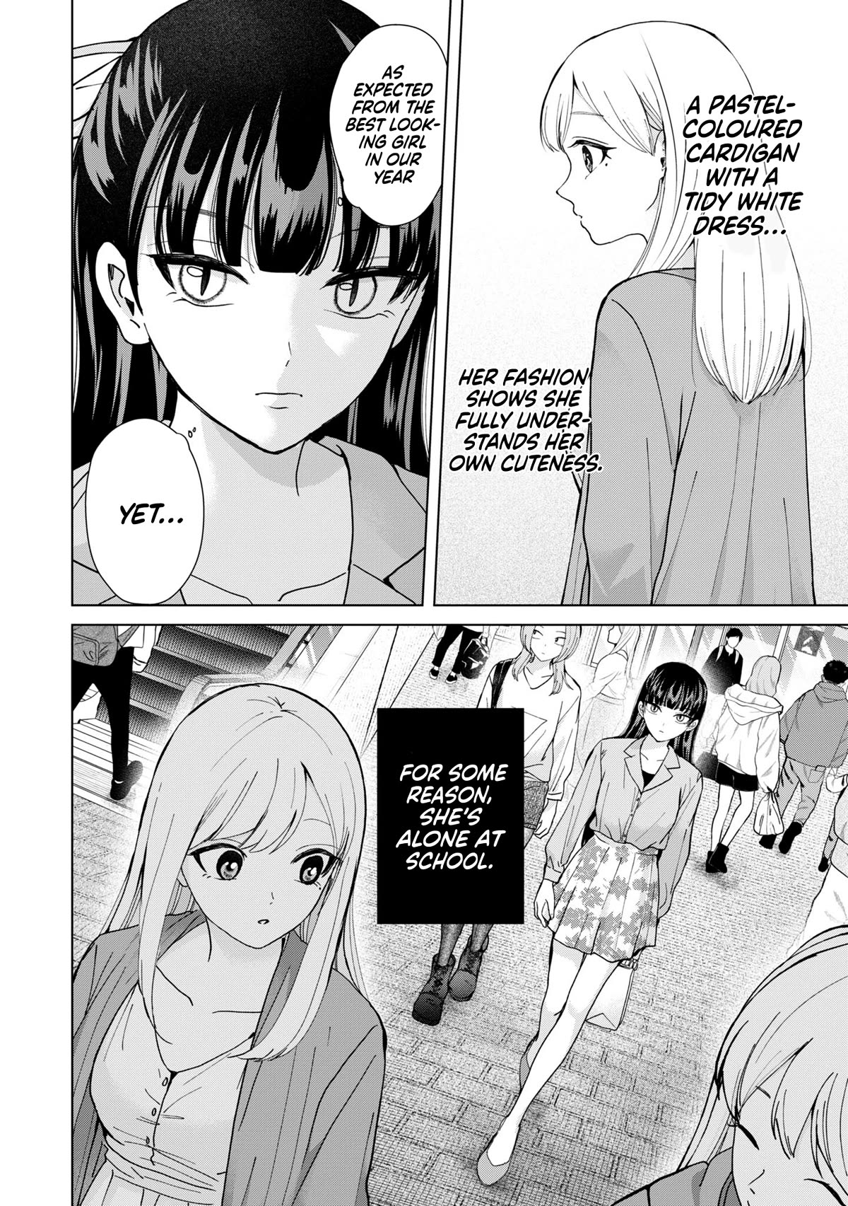 Kusunoki-san Failed to Debut in High School Chapter 11 page 4 - Chapter 11: You can't get by in a girl's world with just good looks
