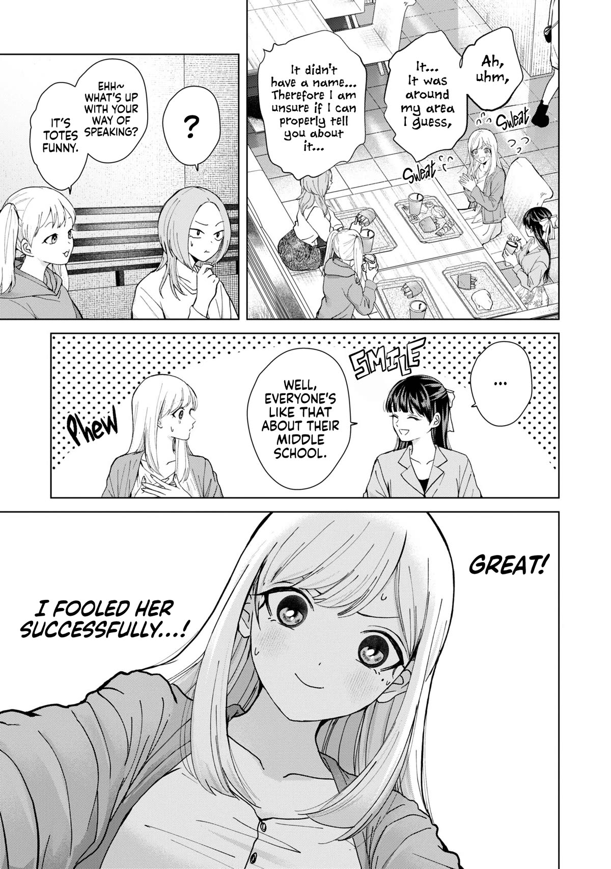 Kusunoki-san Failed to Debut in High School Chapter 11 page 9 - Chapter 11: You can't get by in a girl's world with just good looks