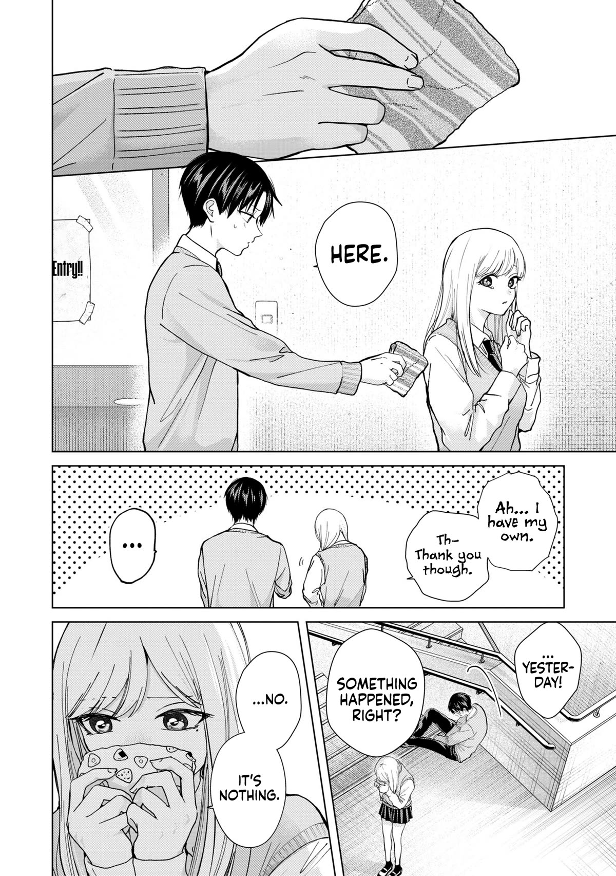 Kusunoki-san Failed to Debut in High School Chapter 12 page 10 - Chapter 12: With a communication disorder, friends of friends may as well be enemies