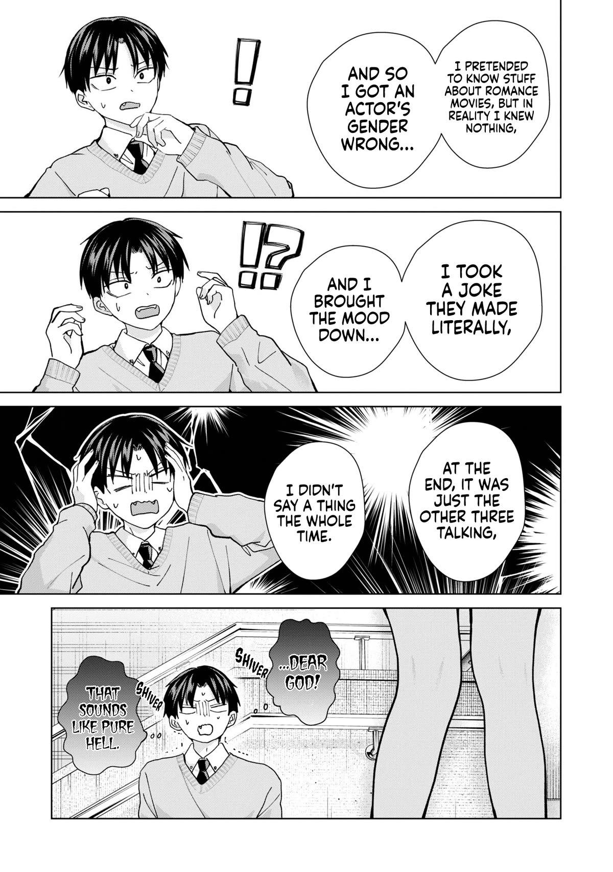 Kusunoki-san Failed to Debut in High School Chapter 12 page 13 - Chapter 12: With a communication disorder, friends of friends may as well be enemies